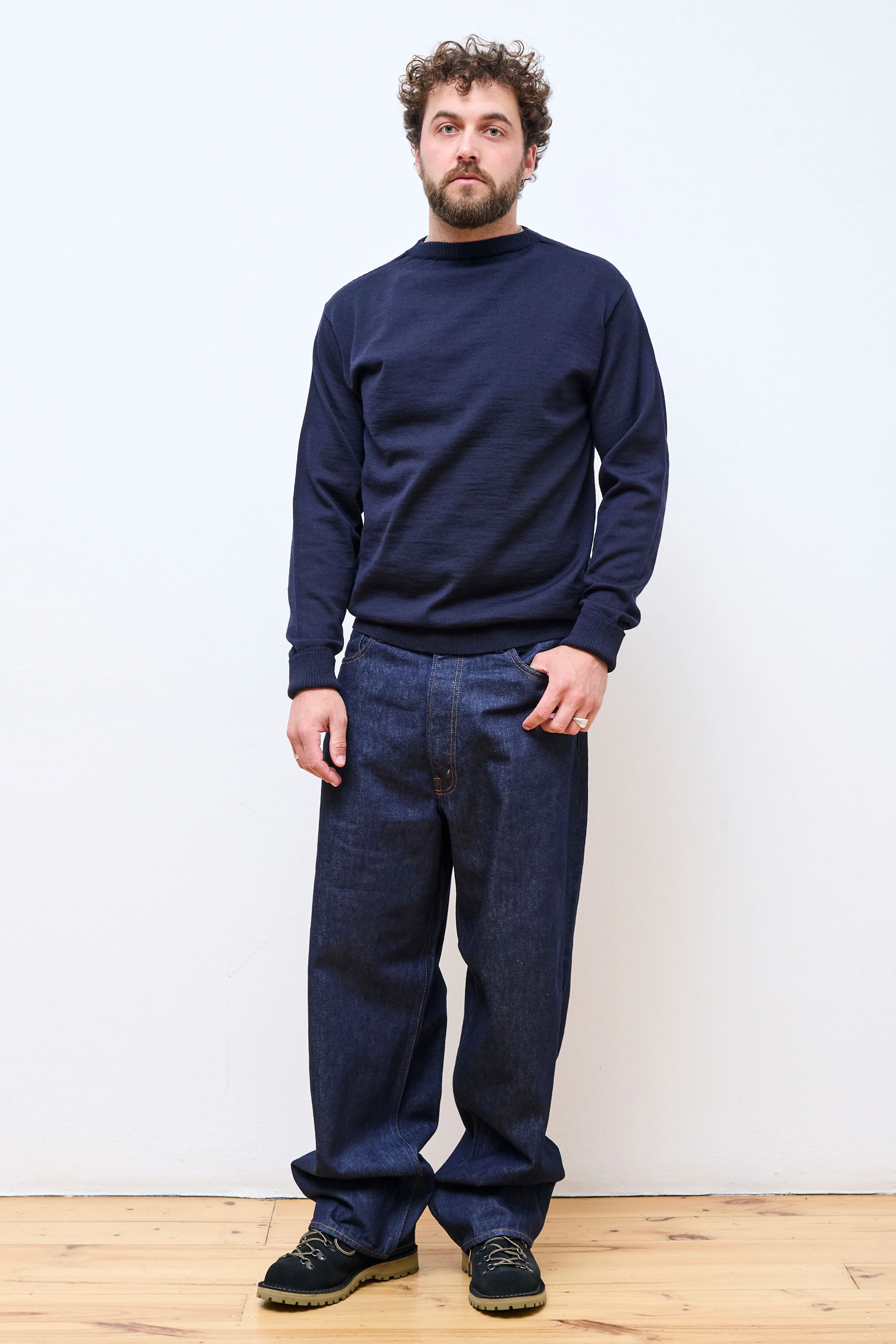 Marine Crewneck Navy Blue - Image 10
