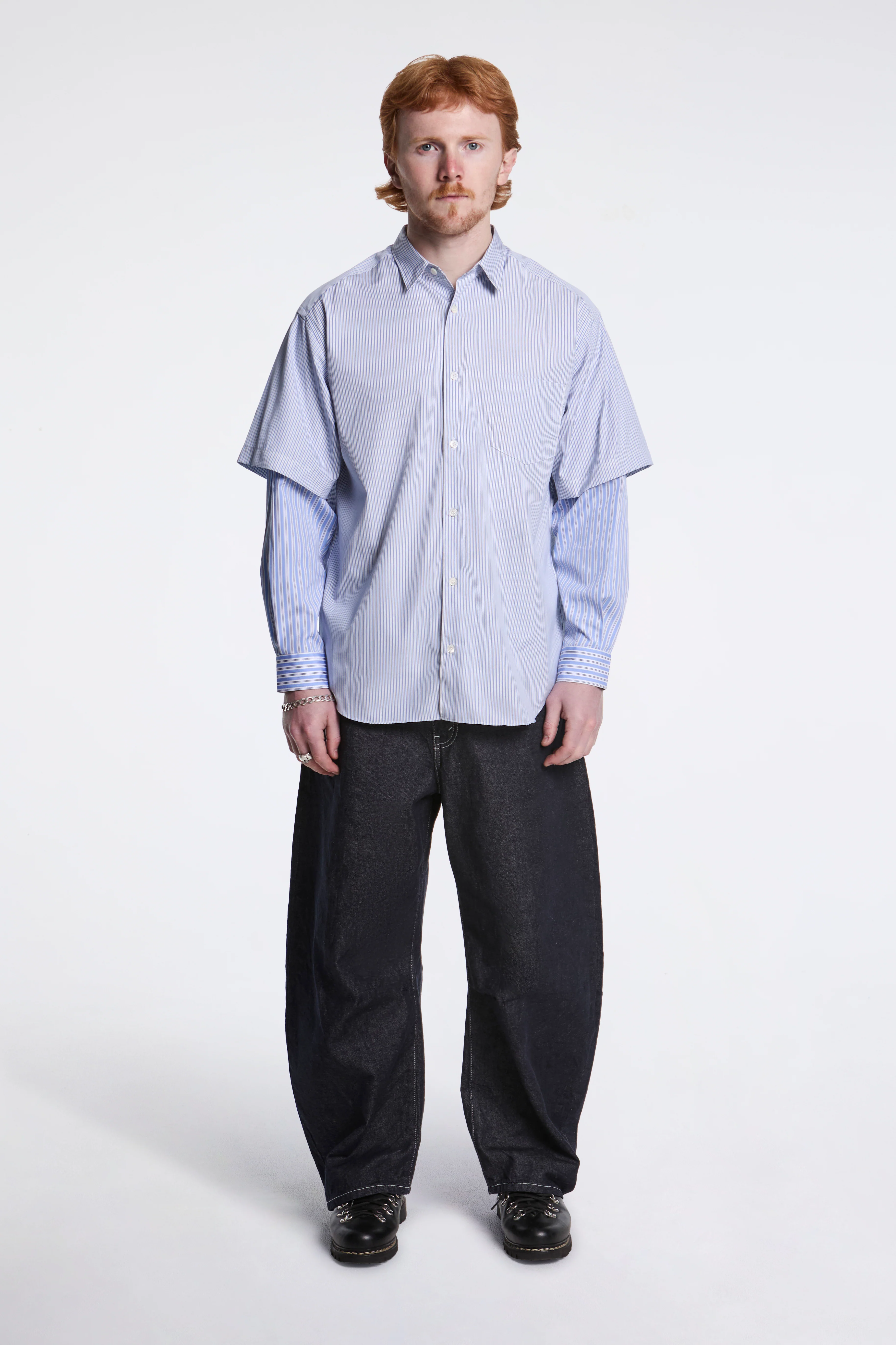 Barell Leg Denim Trouser Indigo
