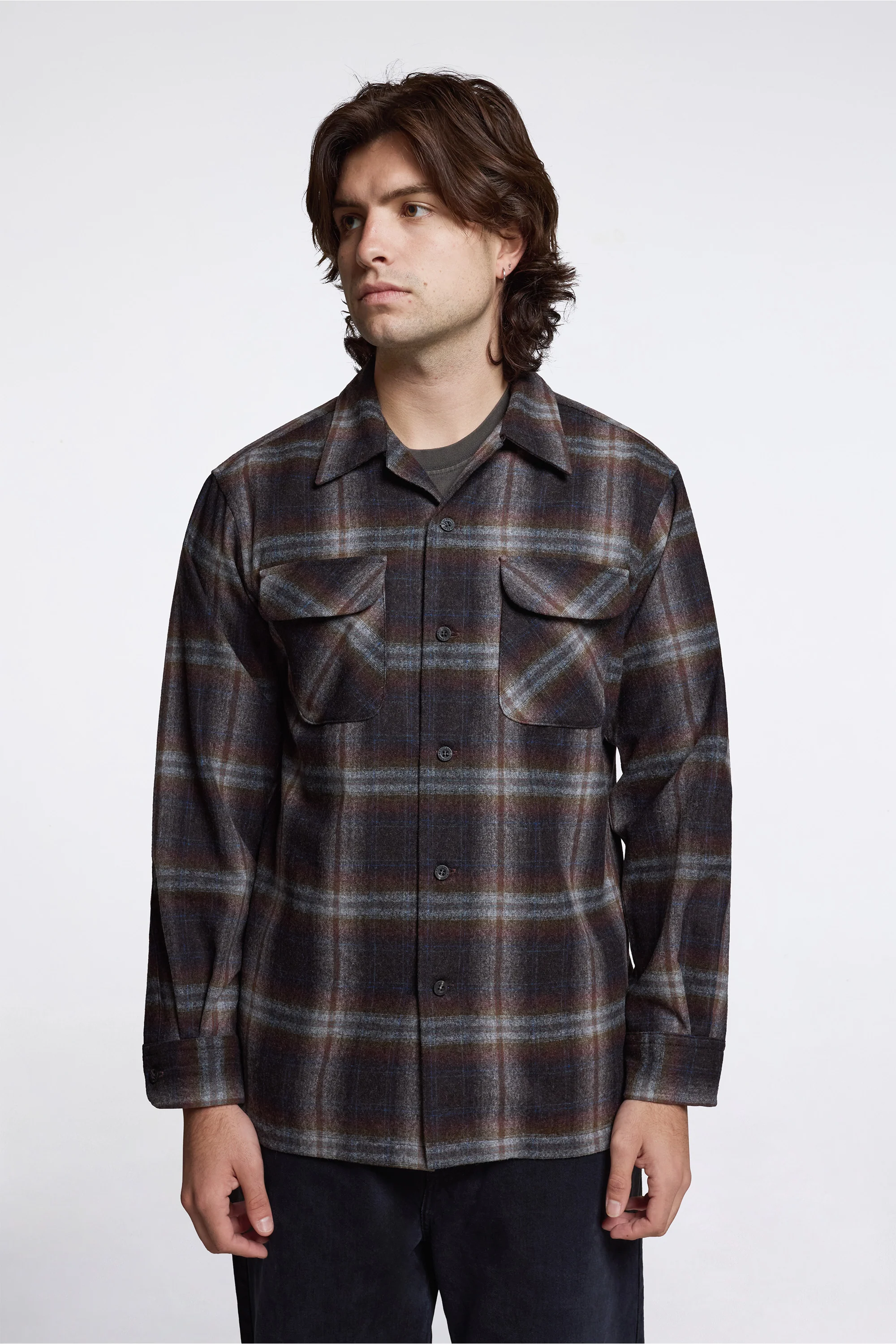 Board Shirt Grey Mix Multi Ombre - Image 2