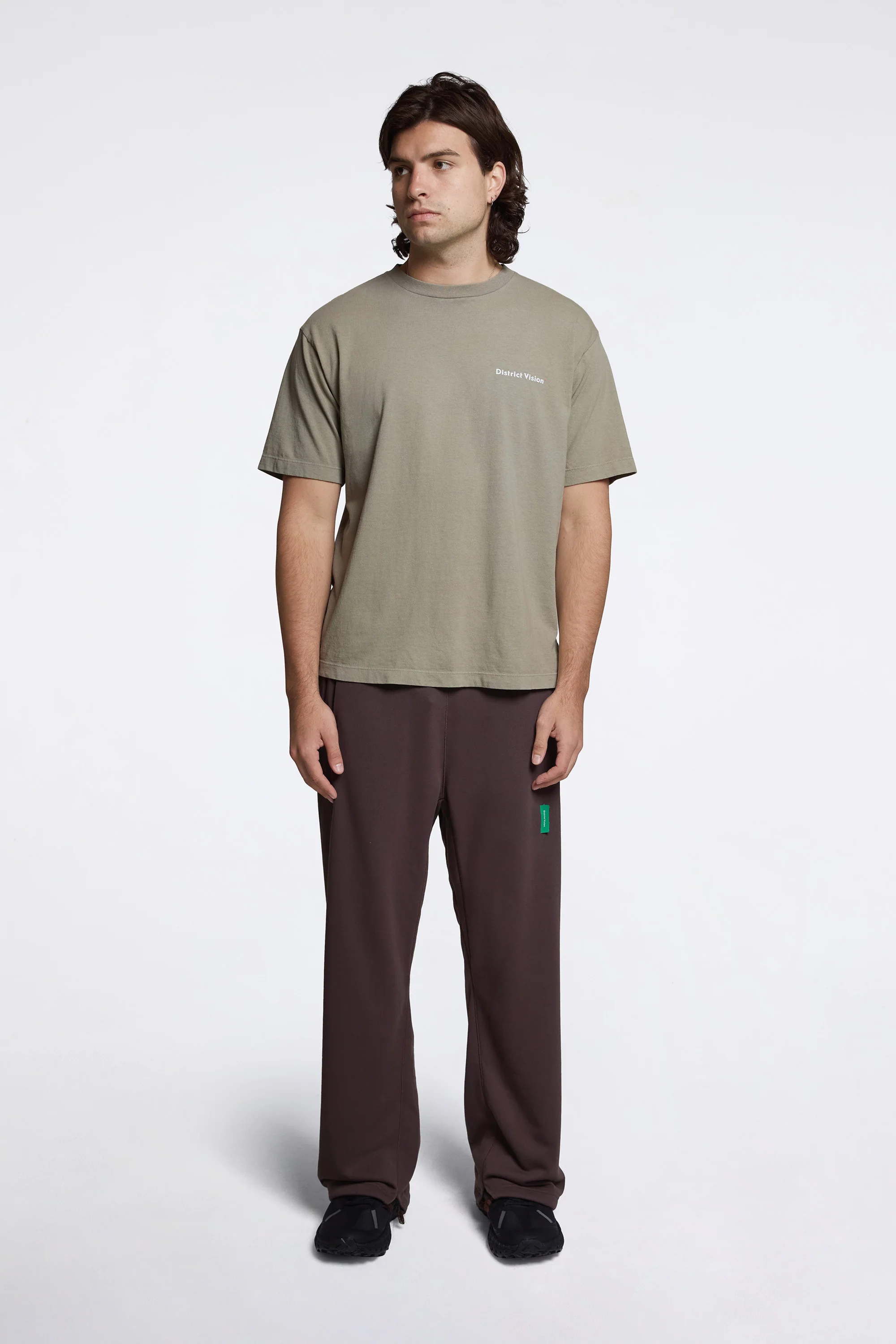 California Cotton Tee Arrow Eye Warm Grey - Image 5