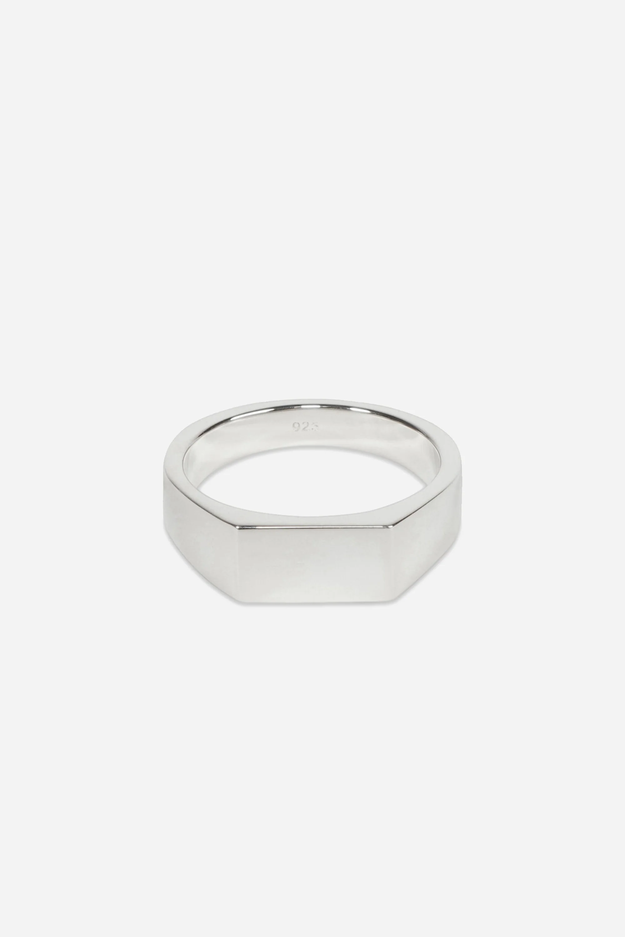 Type 003 Rectangle Signet Ring 925 Sterling Silver