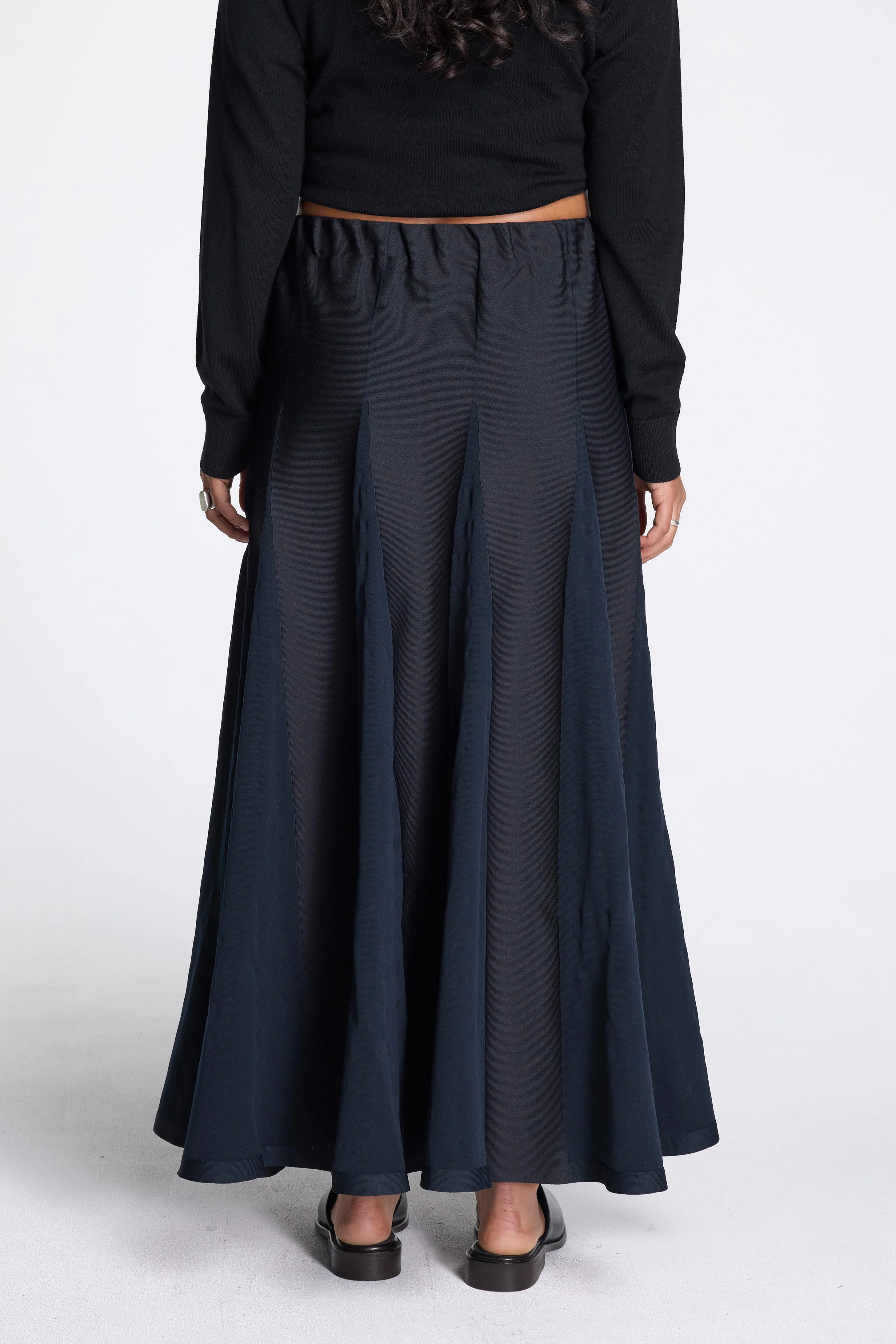 Conic Skirt Black Multi - Image 4