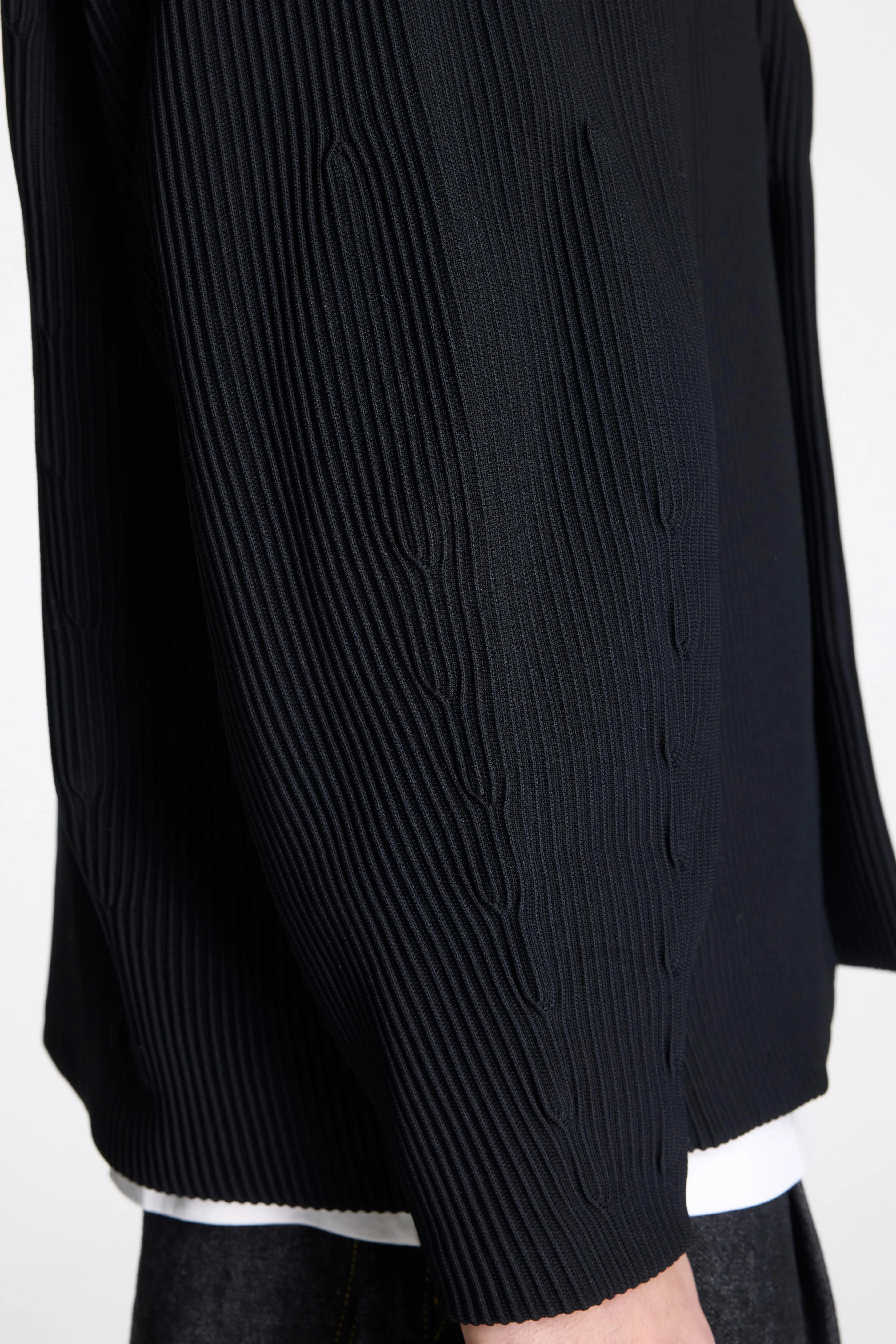 Hypha Tailored Cocoon Jacket Black - Image 6