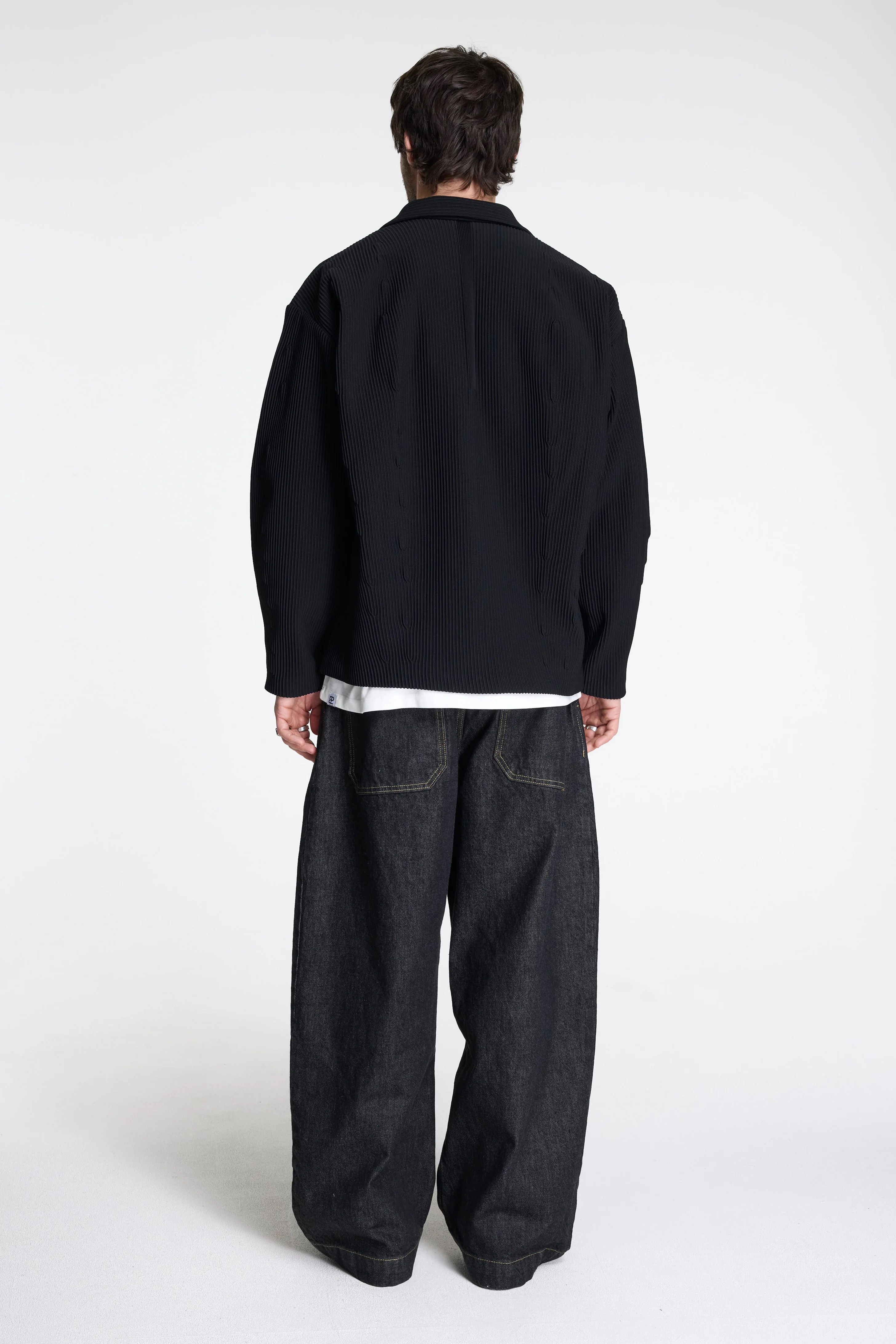Hypha Tailored Cocoon Jacket Black - Image 8