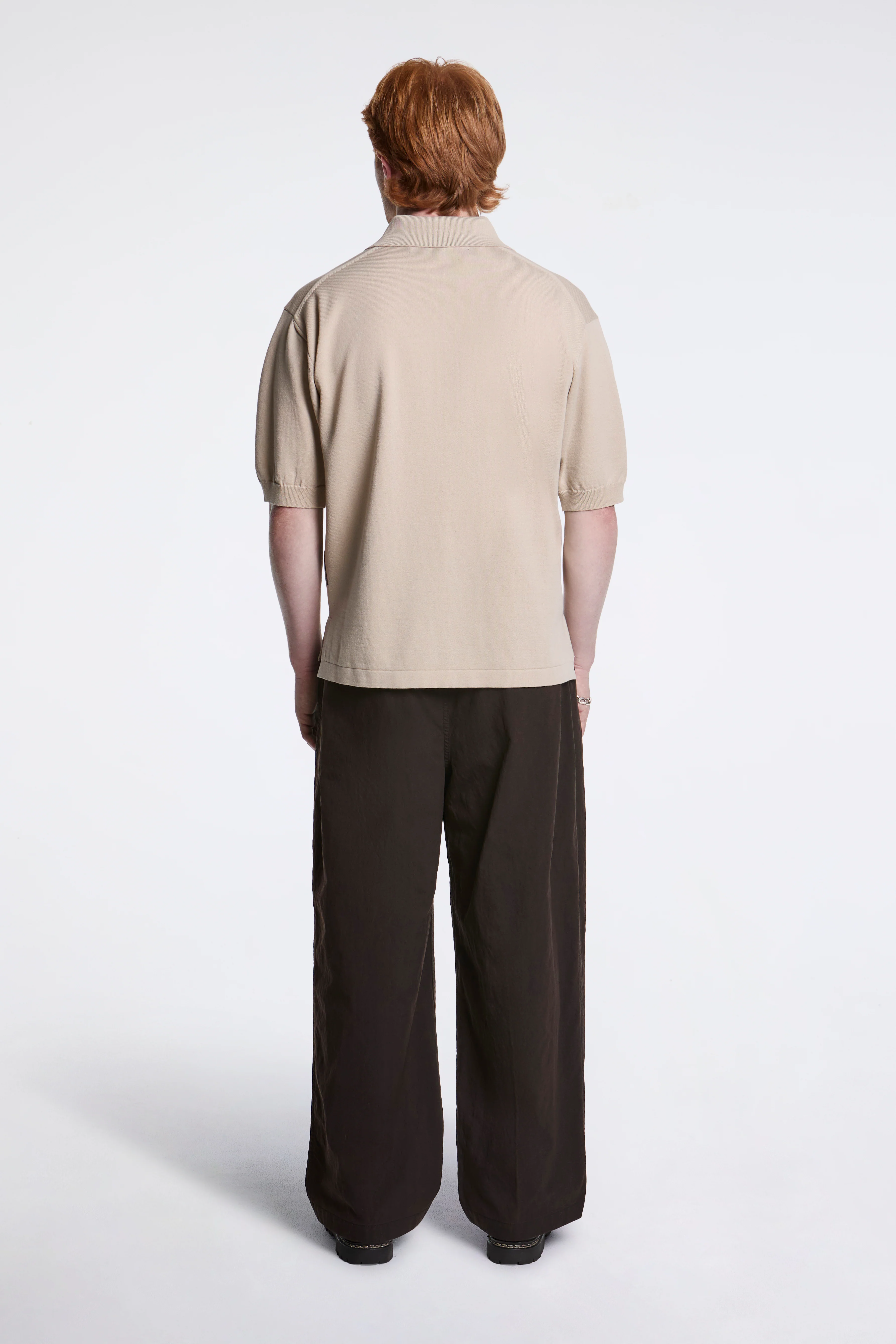 Cotton Wool Polo Beige - Image 6
