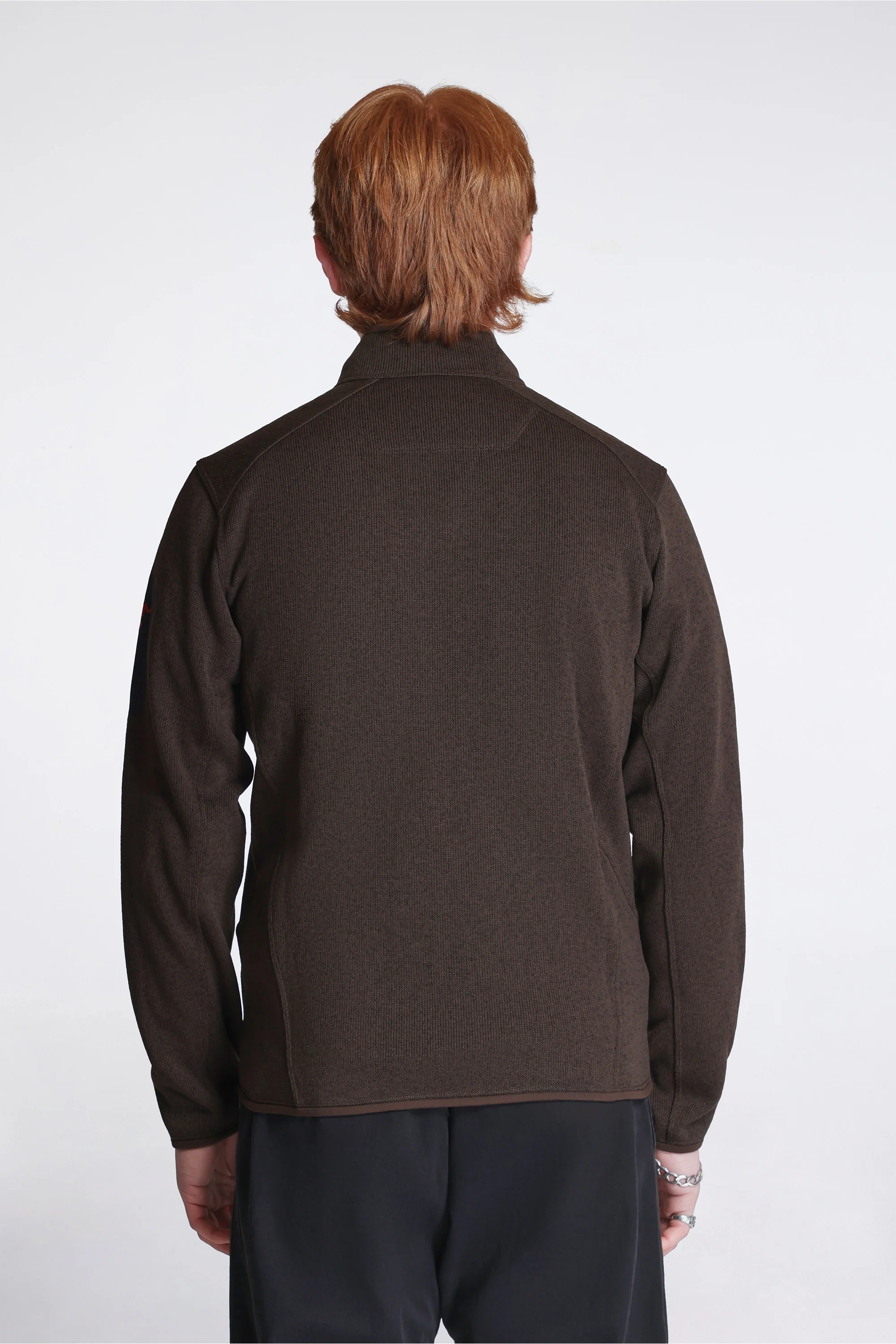 Covert Cardigan M Carob Heather / Black - Image 2