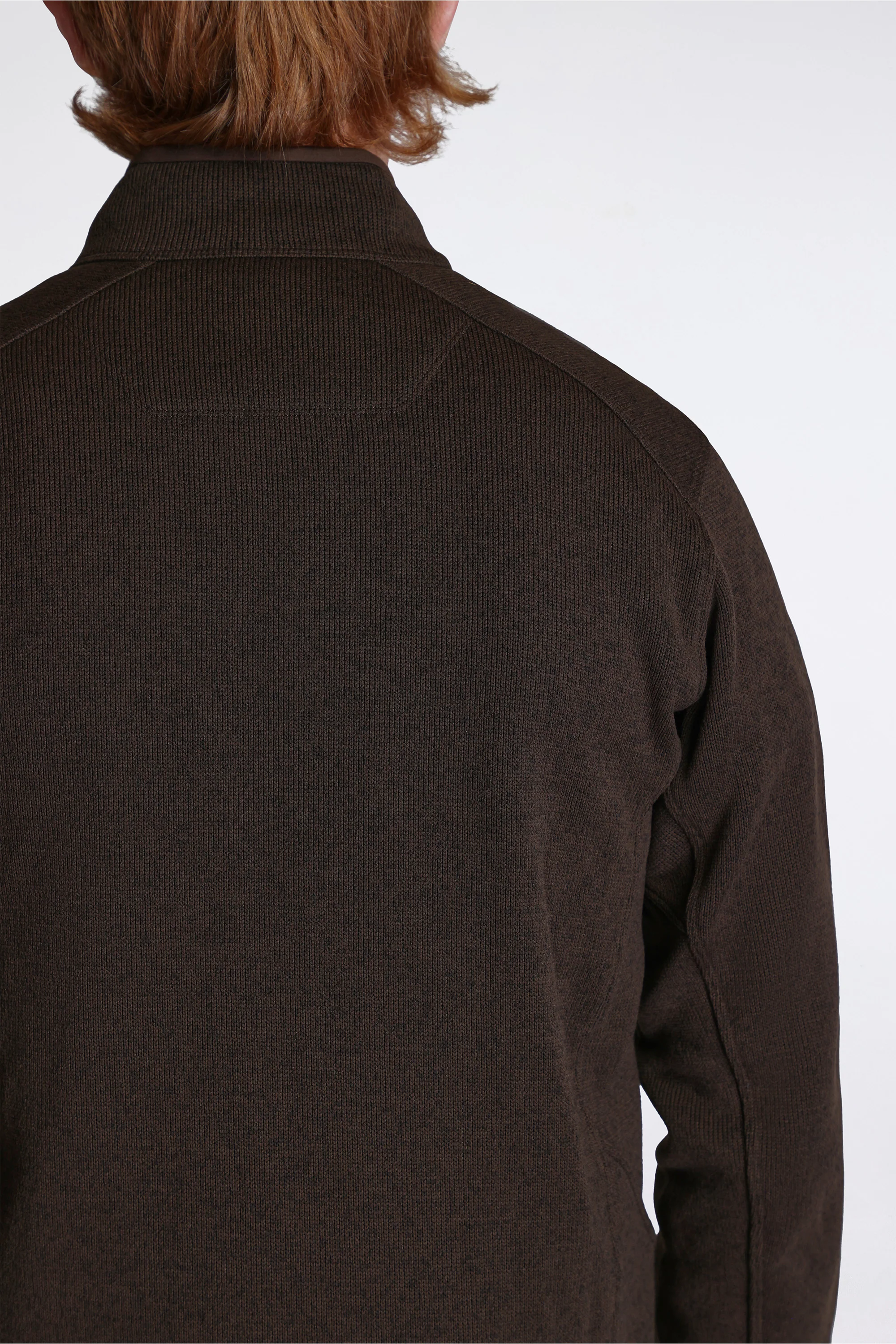 Covert Cardigan M Carob Heather / Black - Image 5
