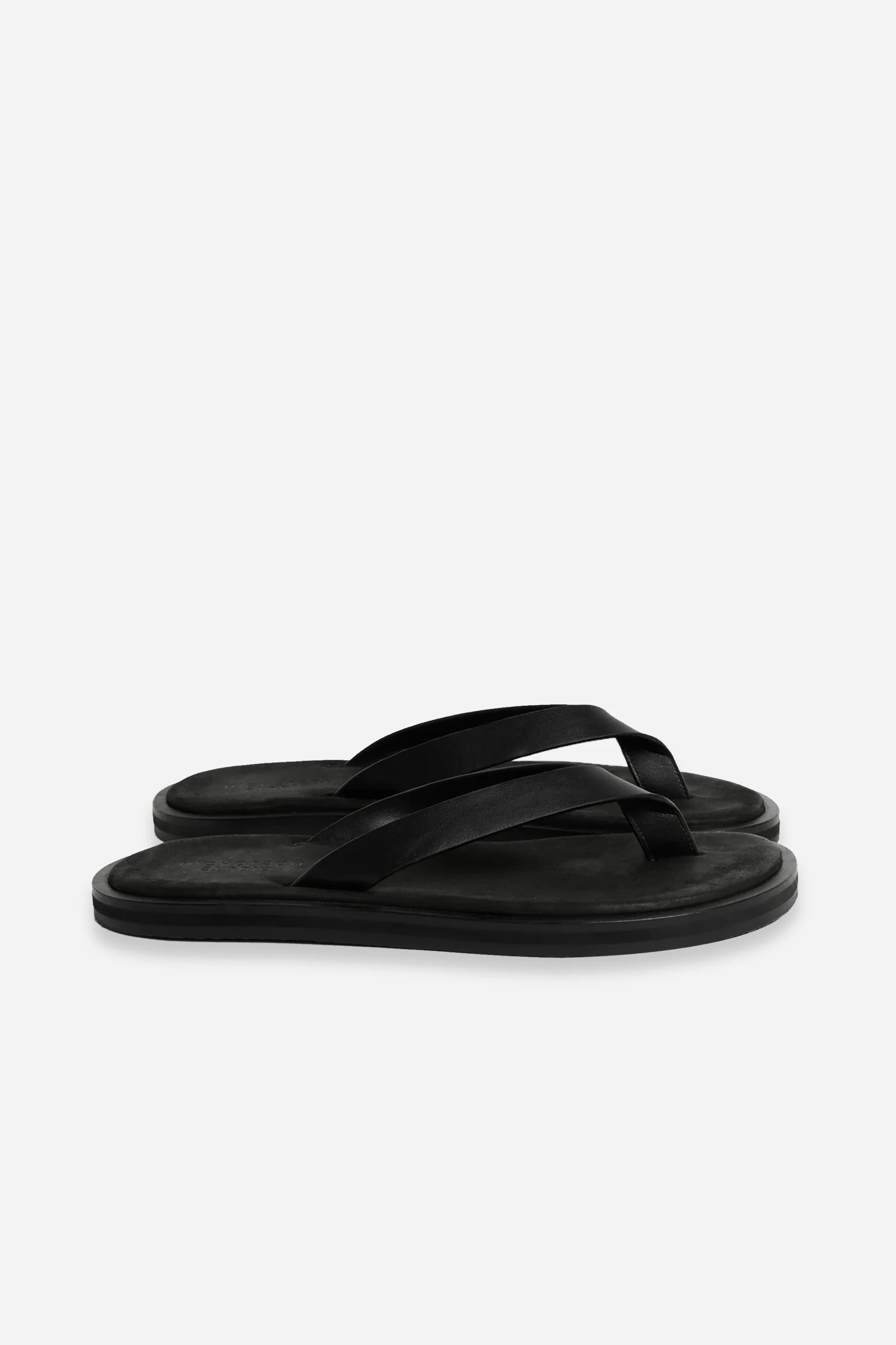 Curren Nappa Leather Sandal Black