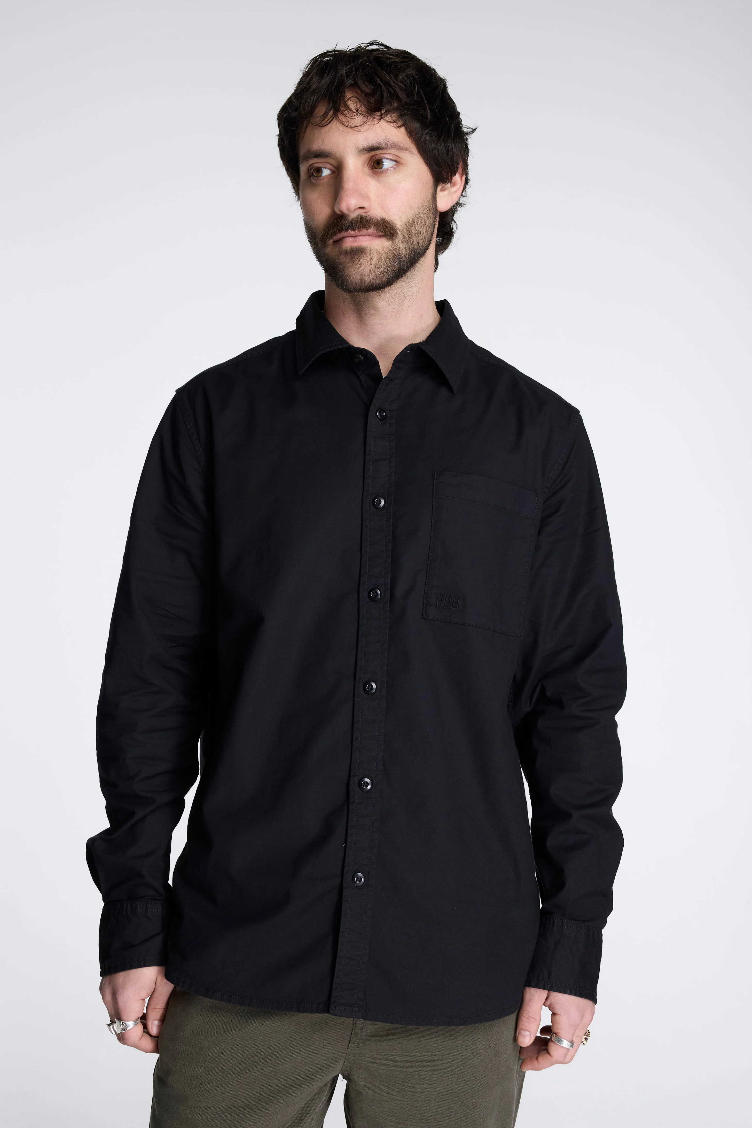 Desert Shirt Mens Black