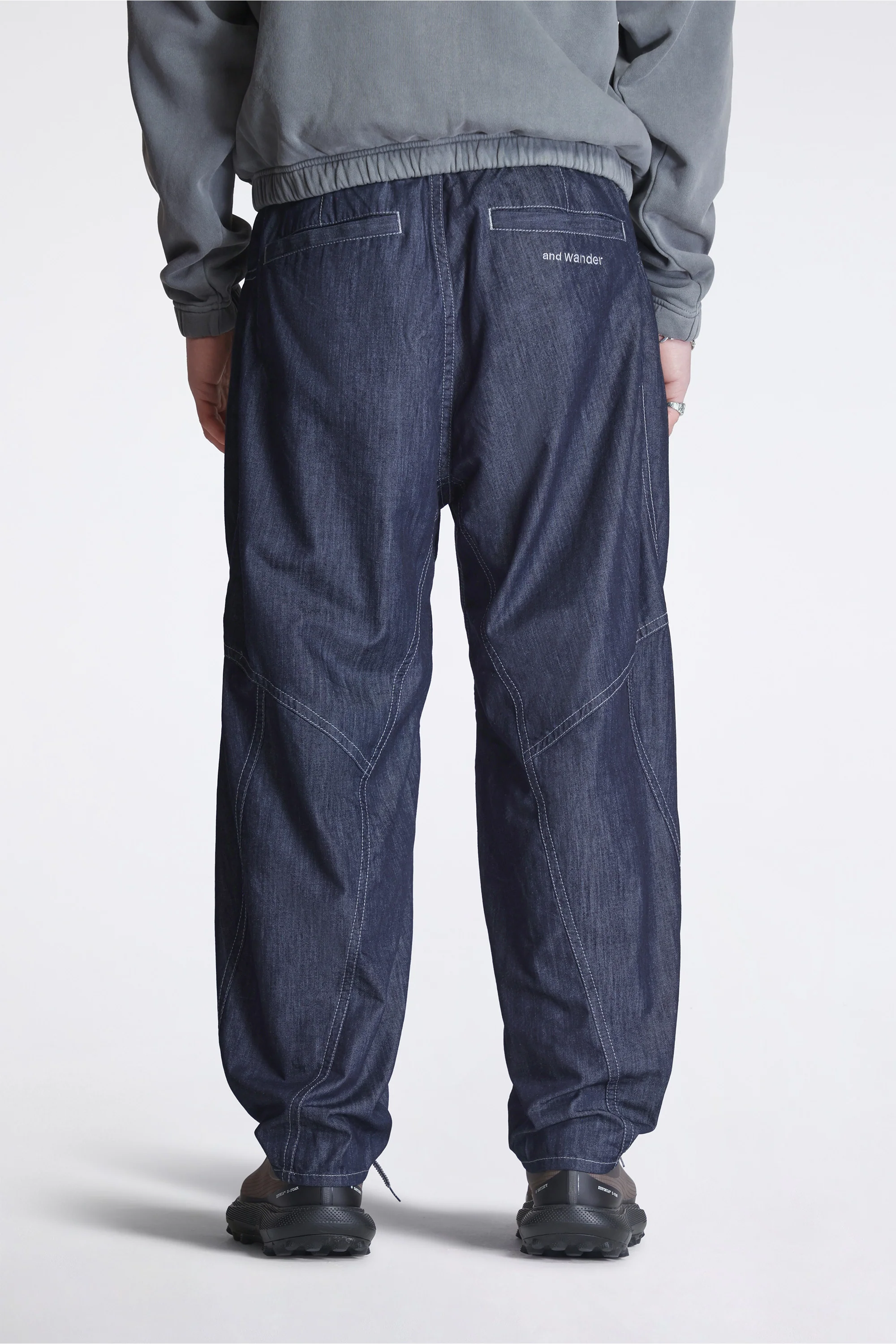Dry Easy Denim Wide Pant Navy - Image 2