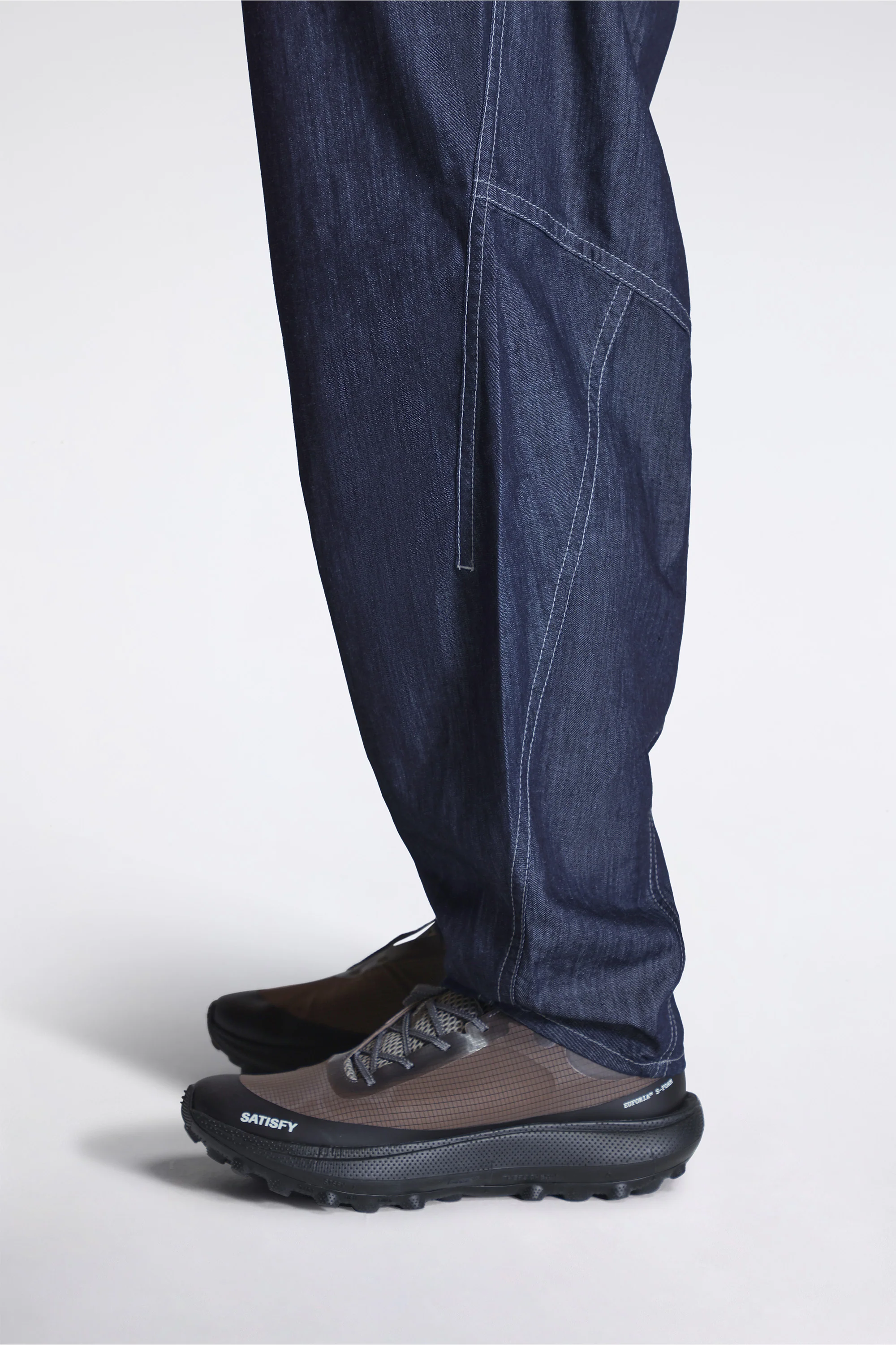 Dry Easy Denim Wide Pant Navy - Image 6