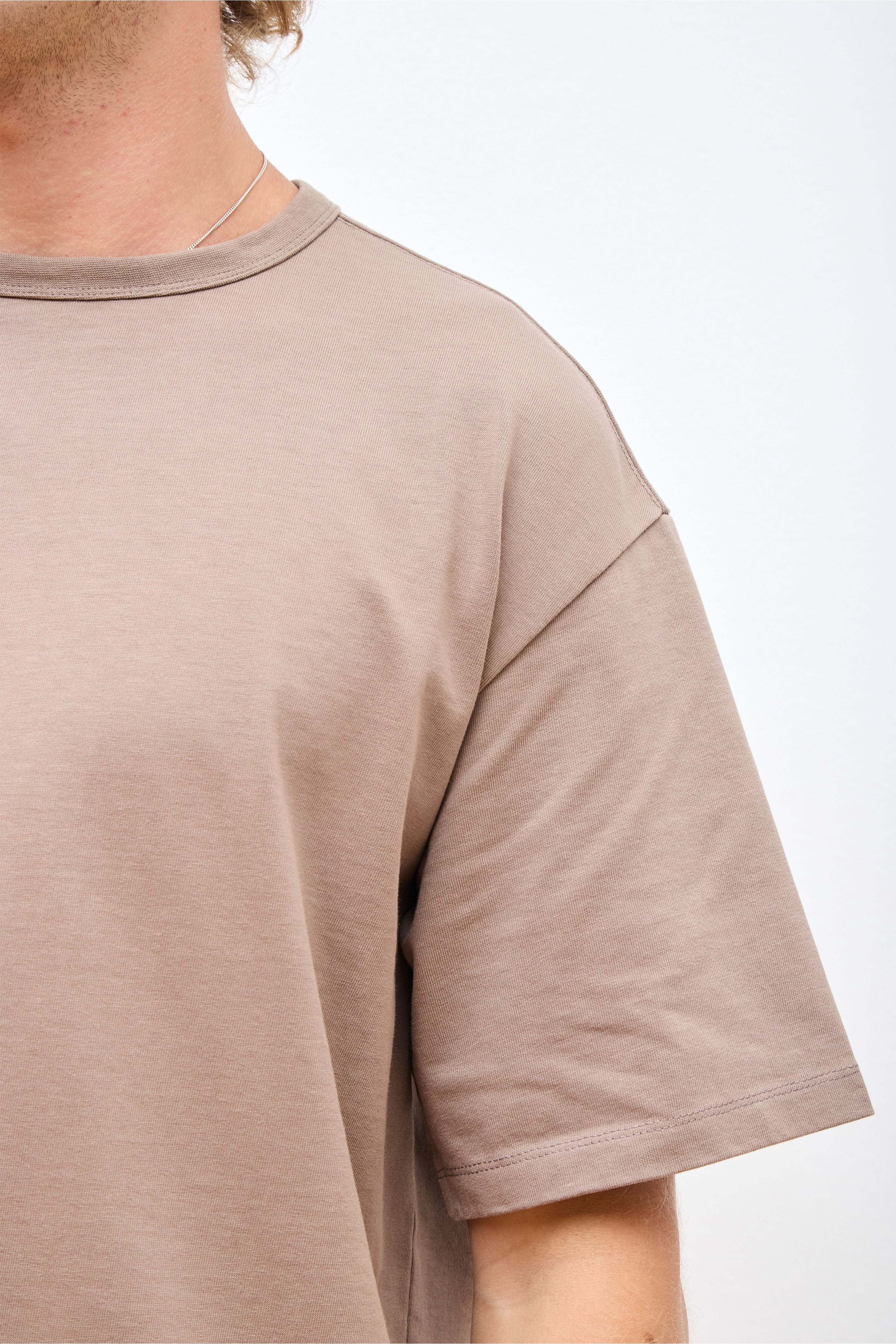 Loose Fit T-Shirt Fossil - Image 2