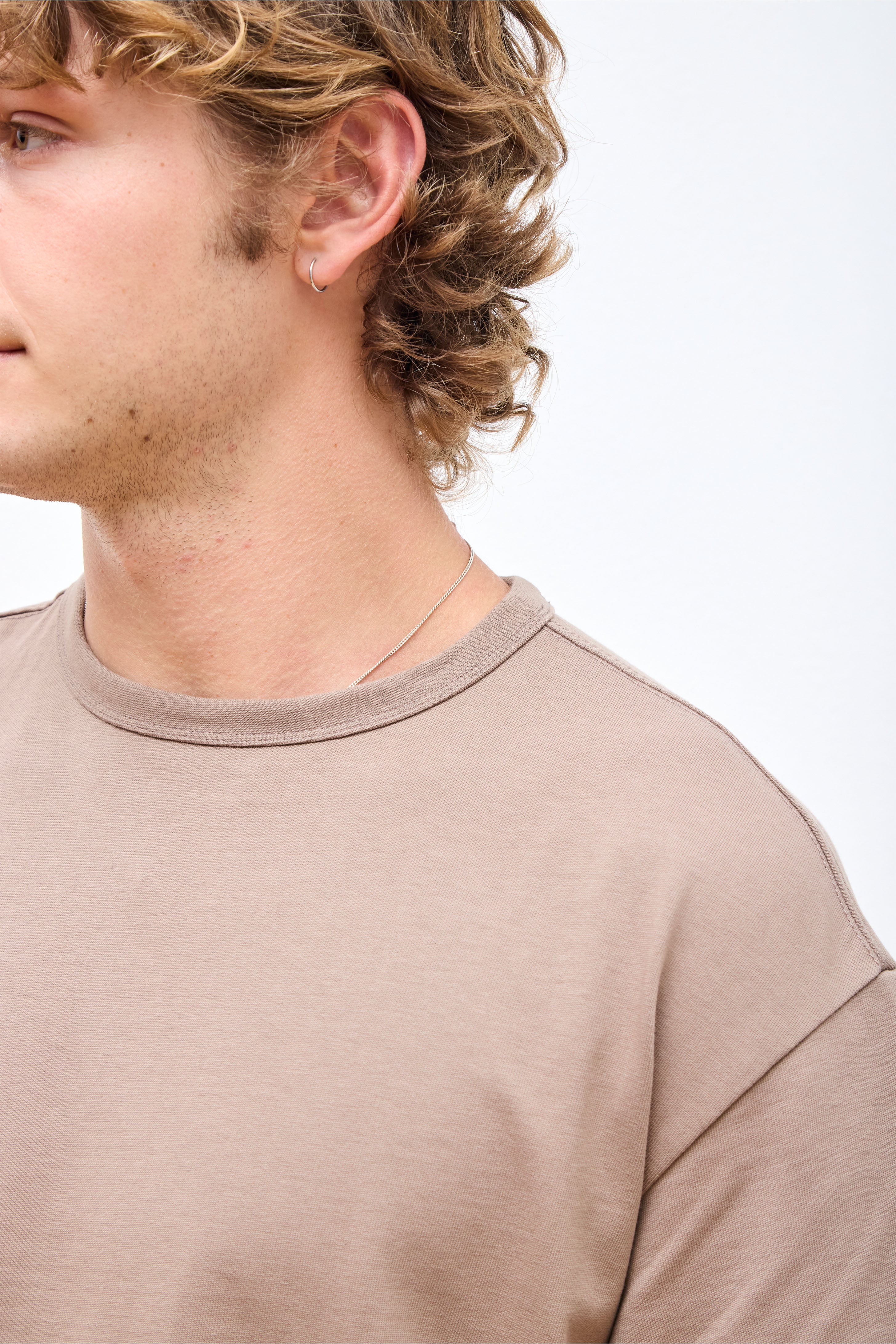 Loose Fit T-Shirt Fossil - Image 3