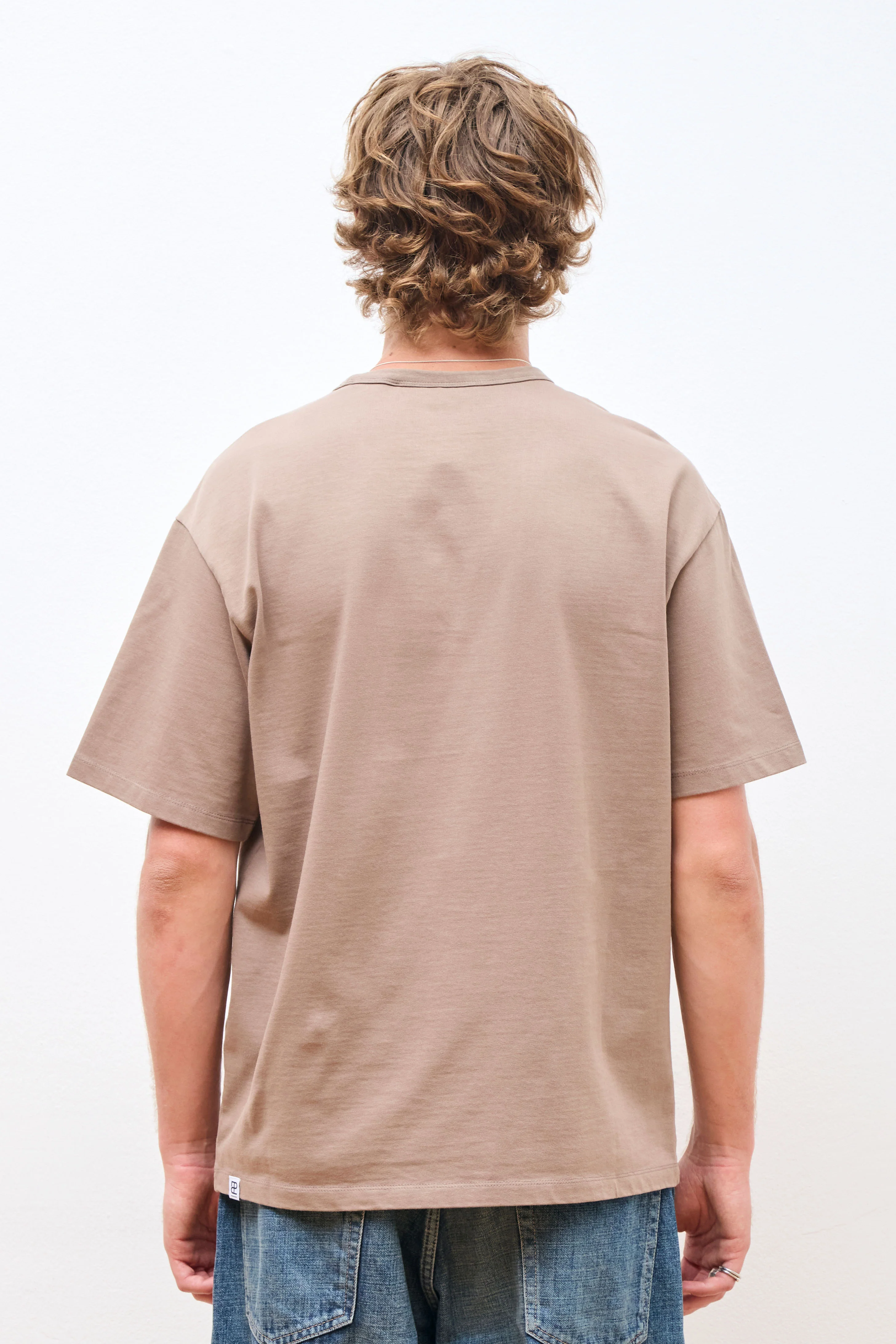 Loose Fit T-Shirt Fossil - Image 4