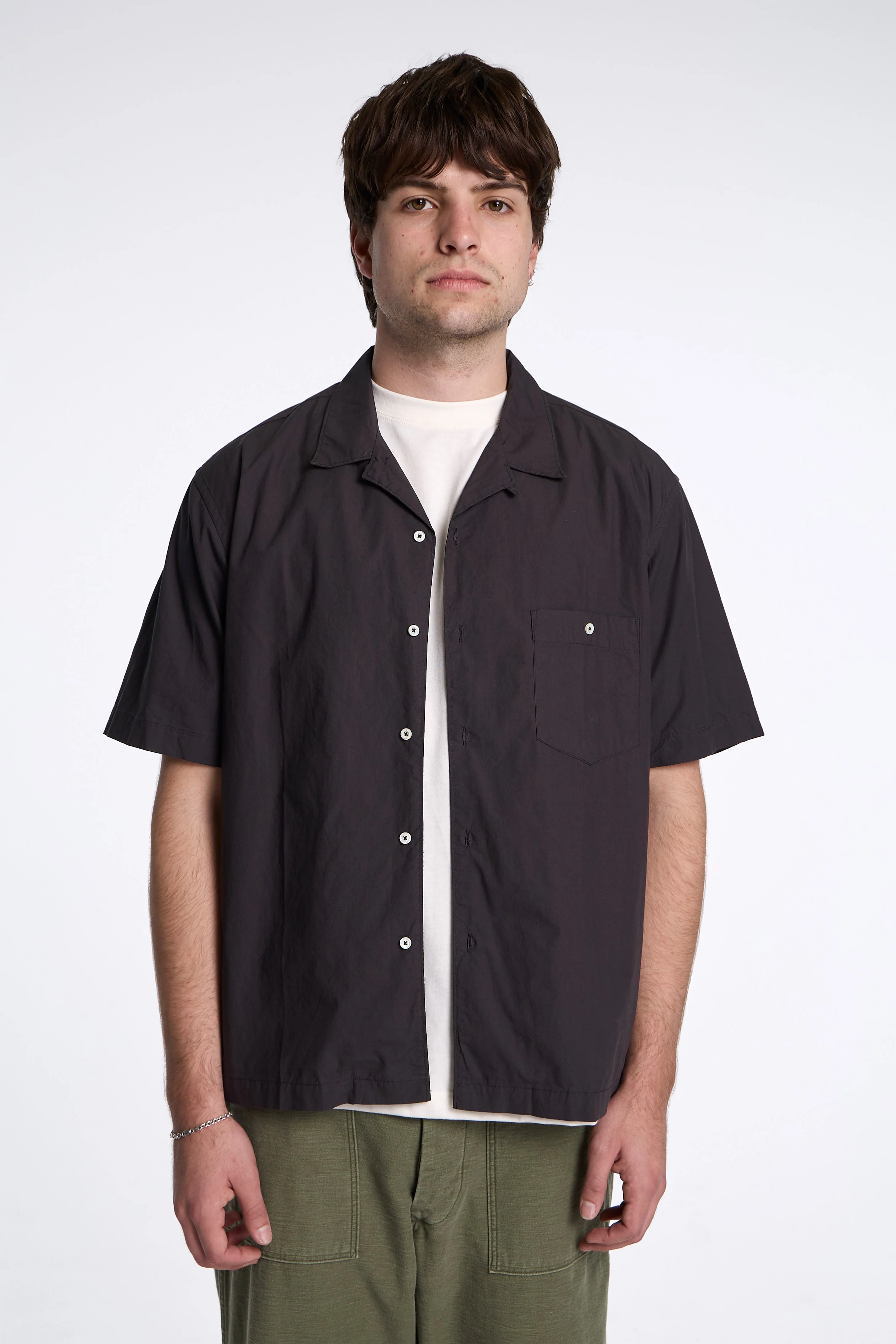 Relax Half Shirt Charcoal