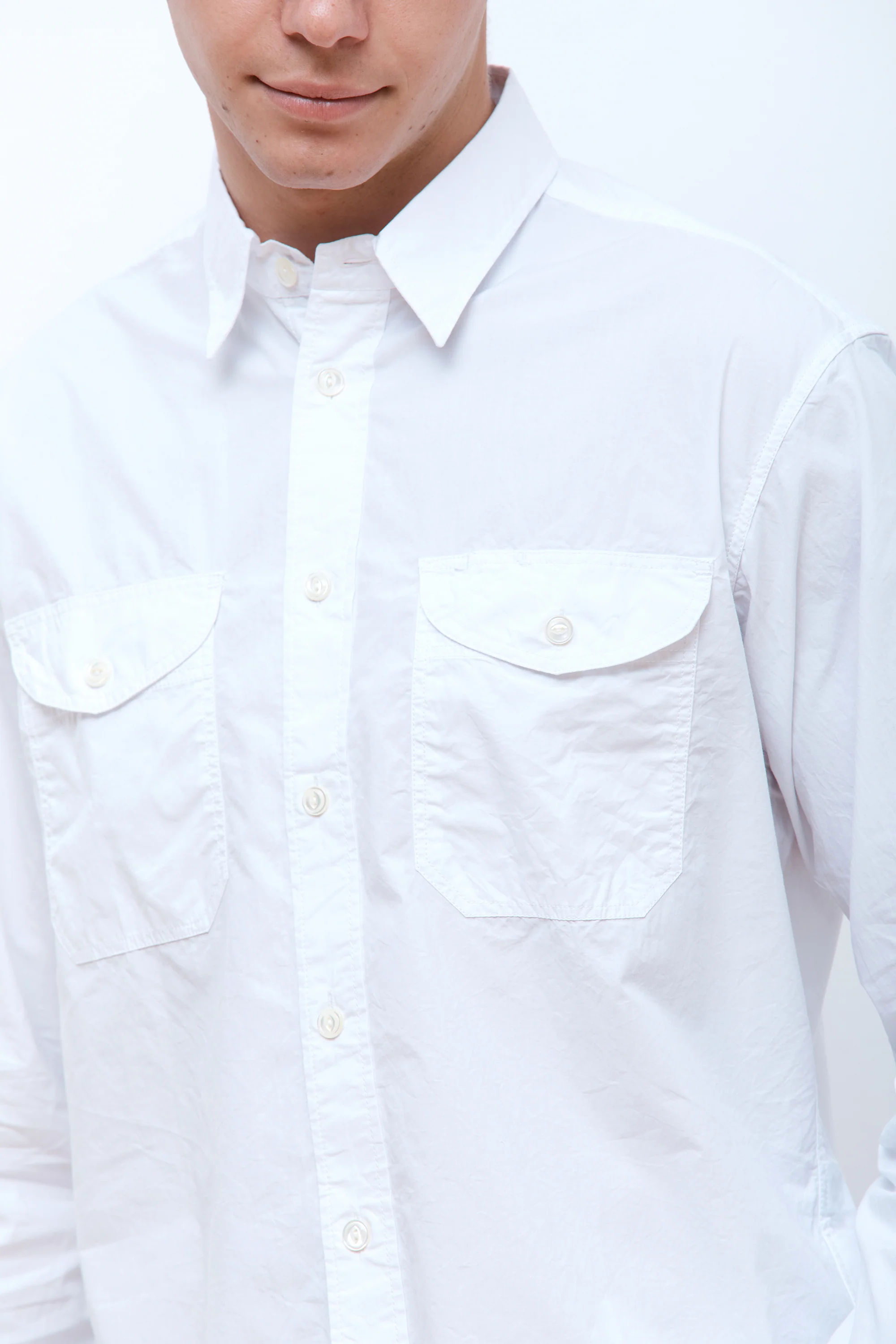 Work Shirt White - Image 5