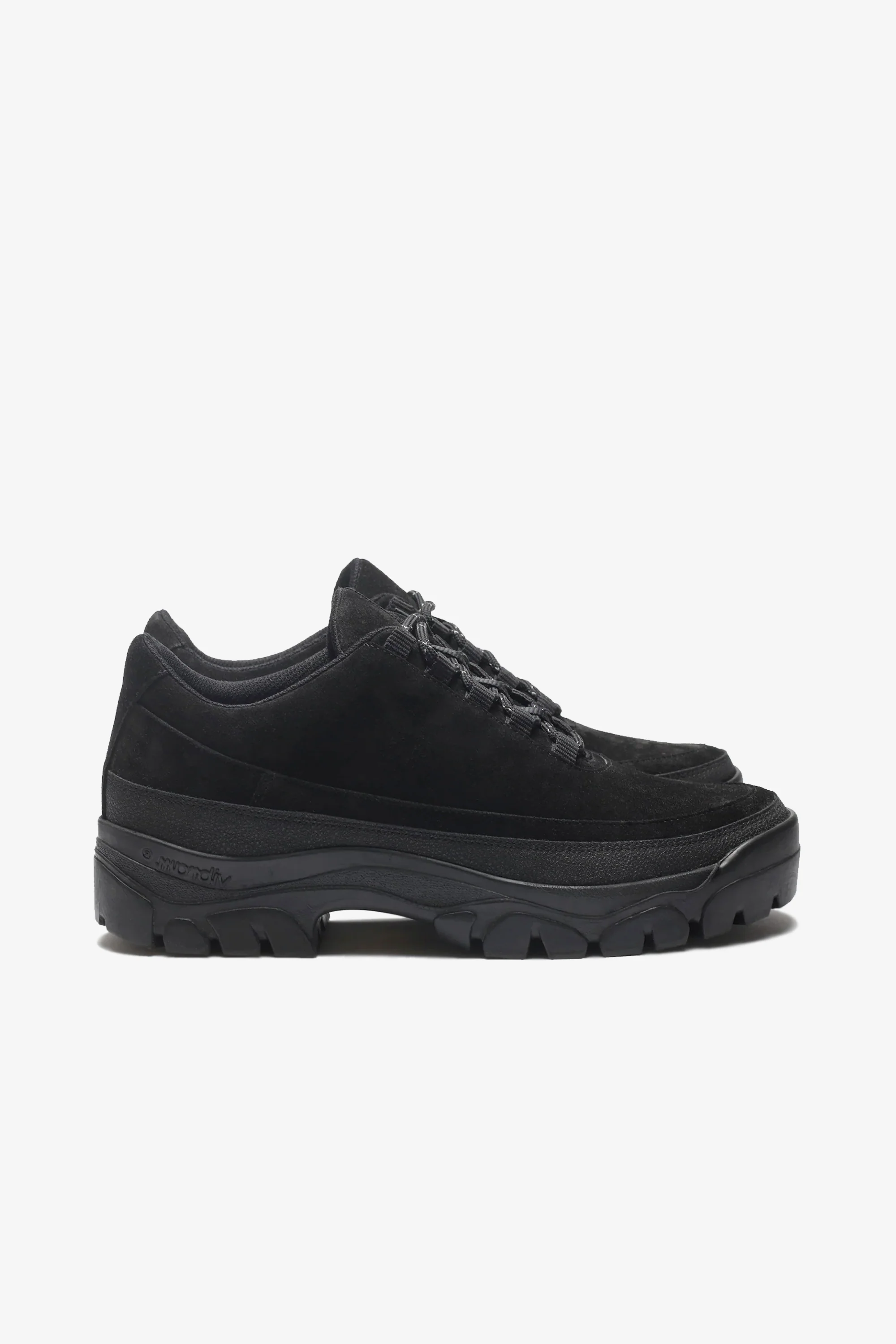 Easy Hiker Black Suede.