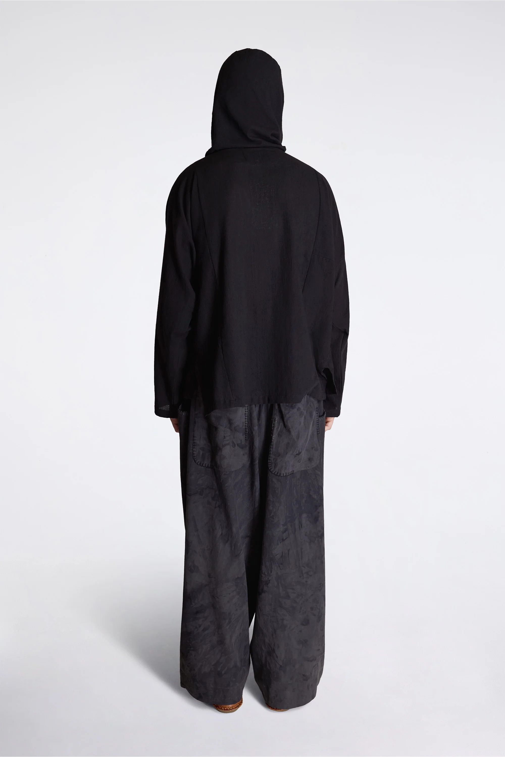 Fisherman Hoodie Black - Image 9