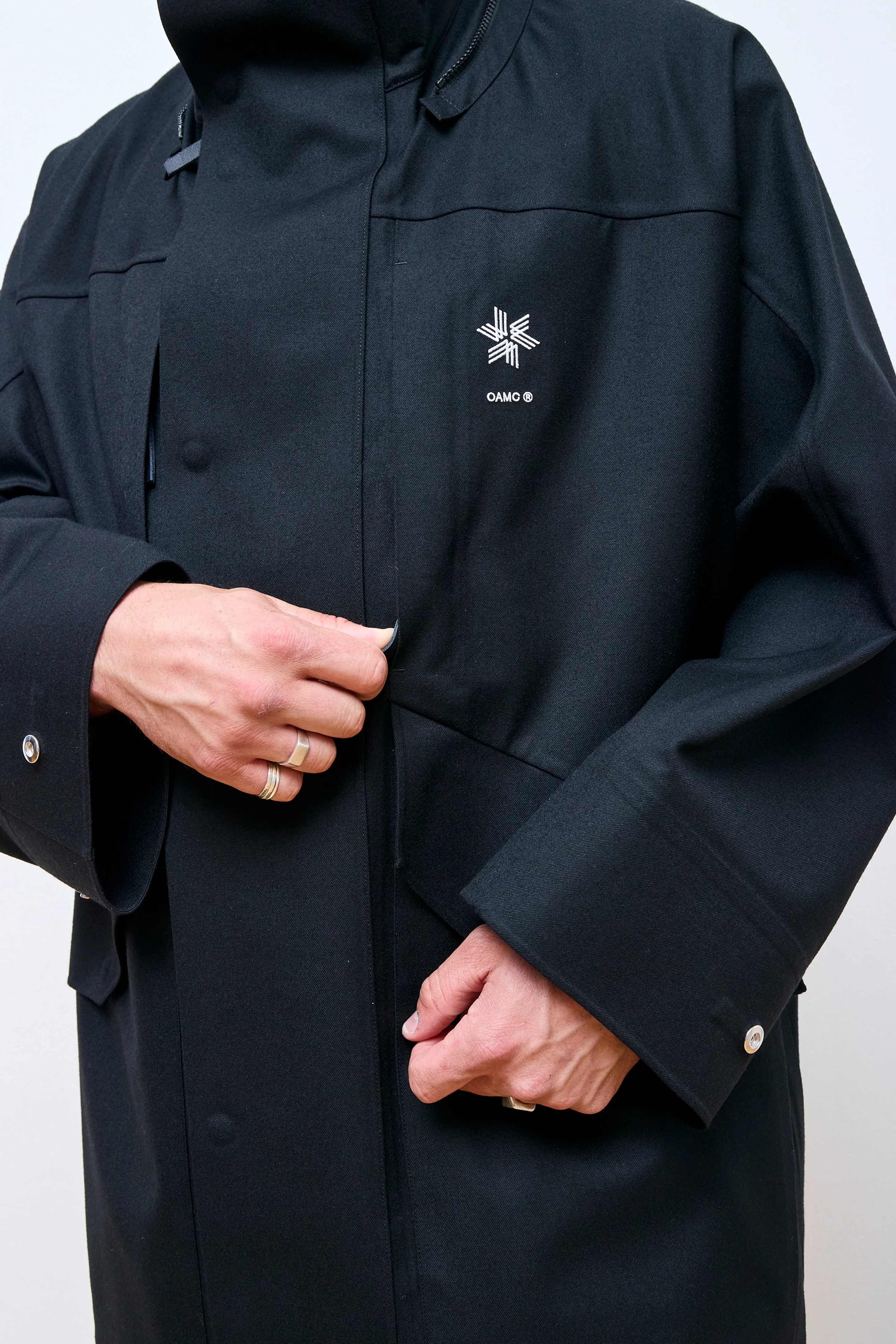 Goldwin x OAMC 3L Parka Black - Image 3