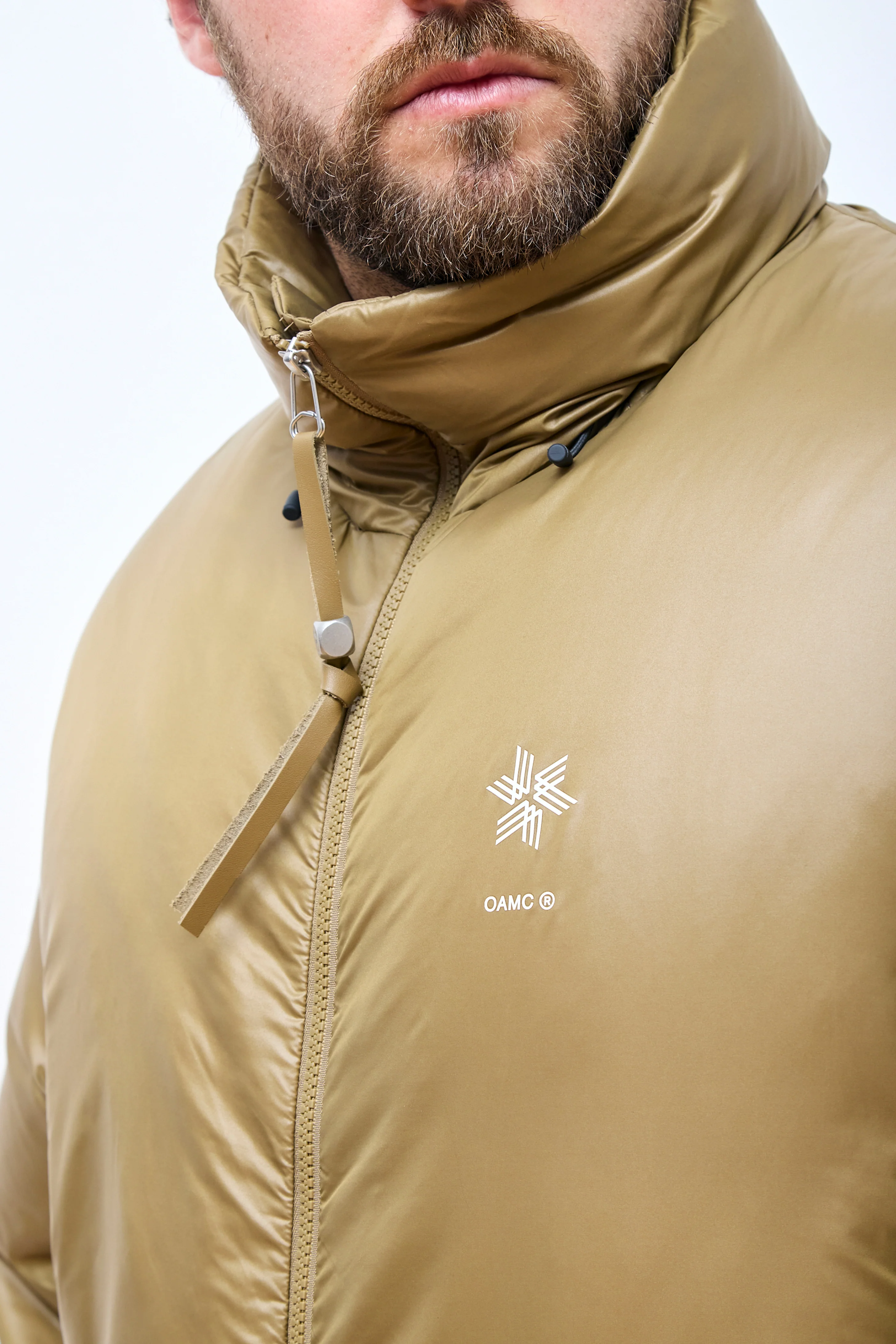 Goldwin x OAMC Down Jacket Camel - Image 3
