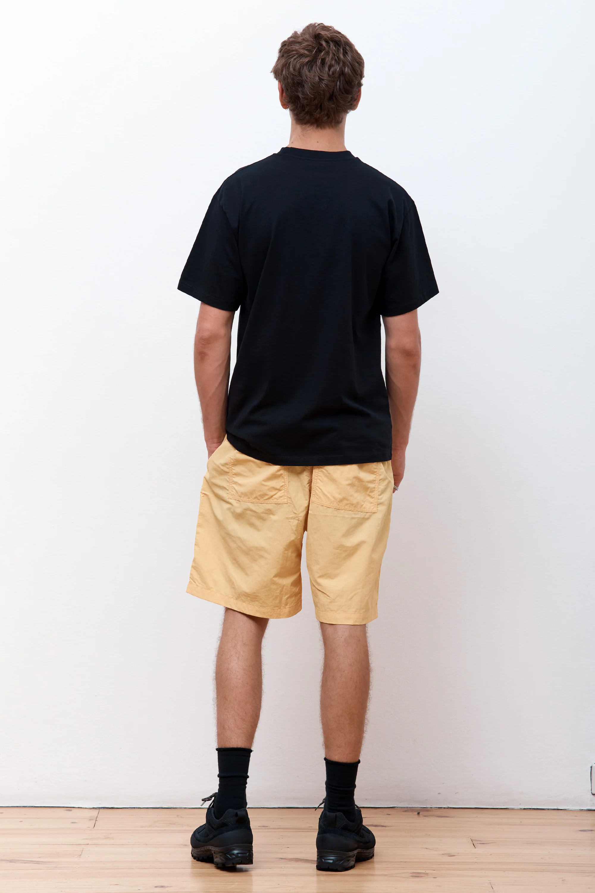 Nylon Loose Short Pale Orange - Image 6