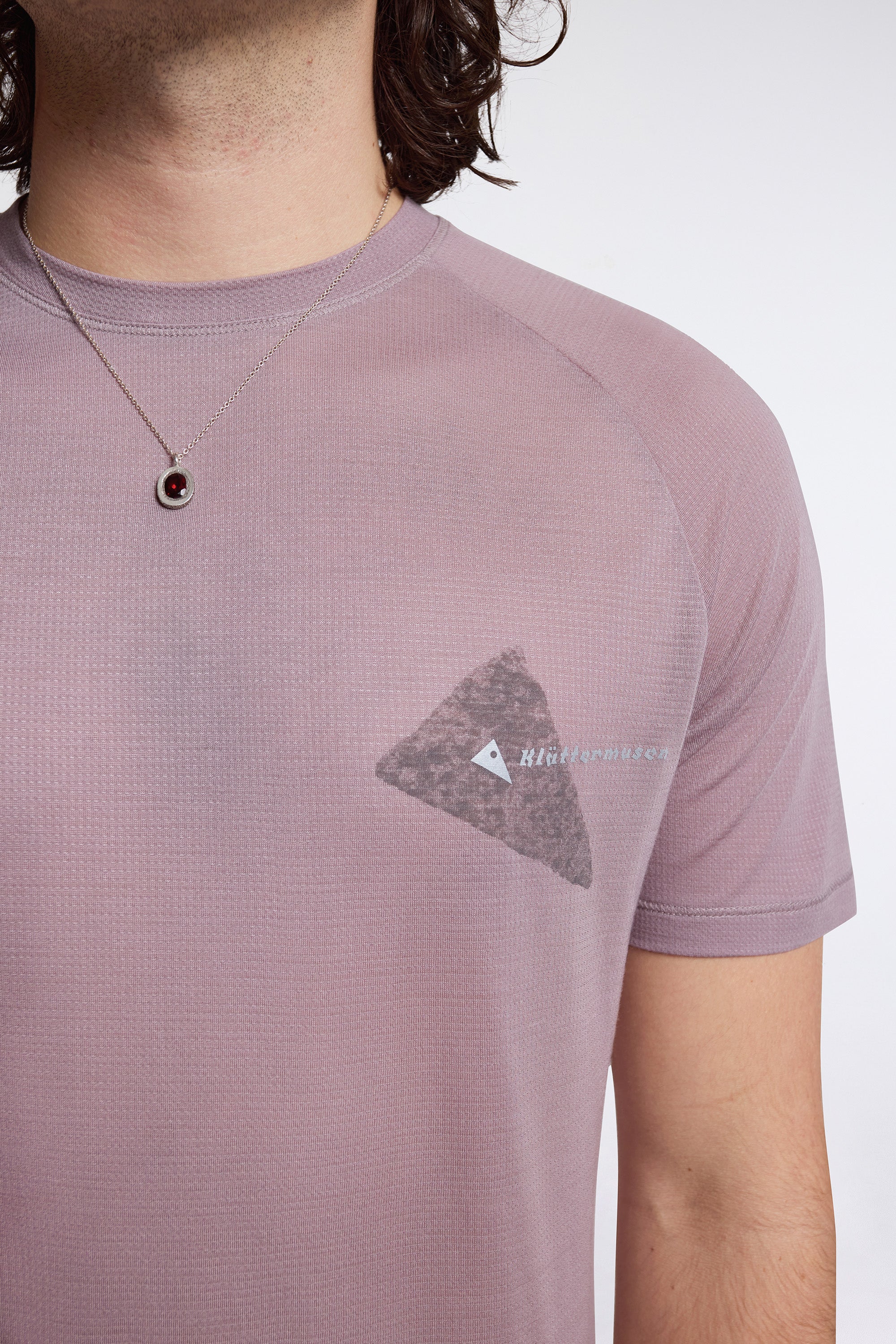 Groa Igneous Ss Tee M'S Purple Dove - Image 3