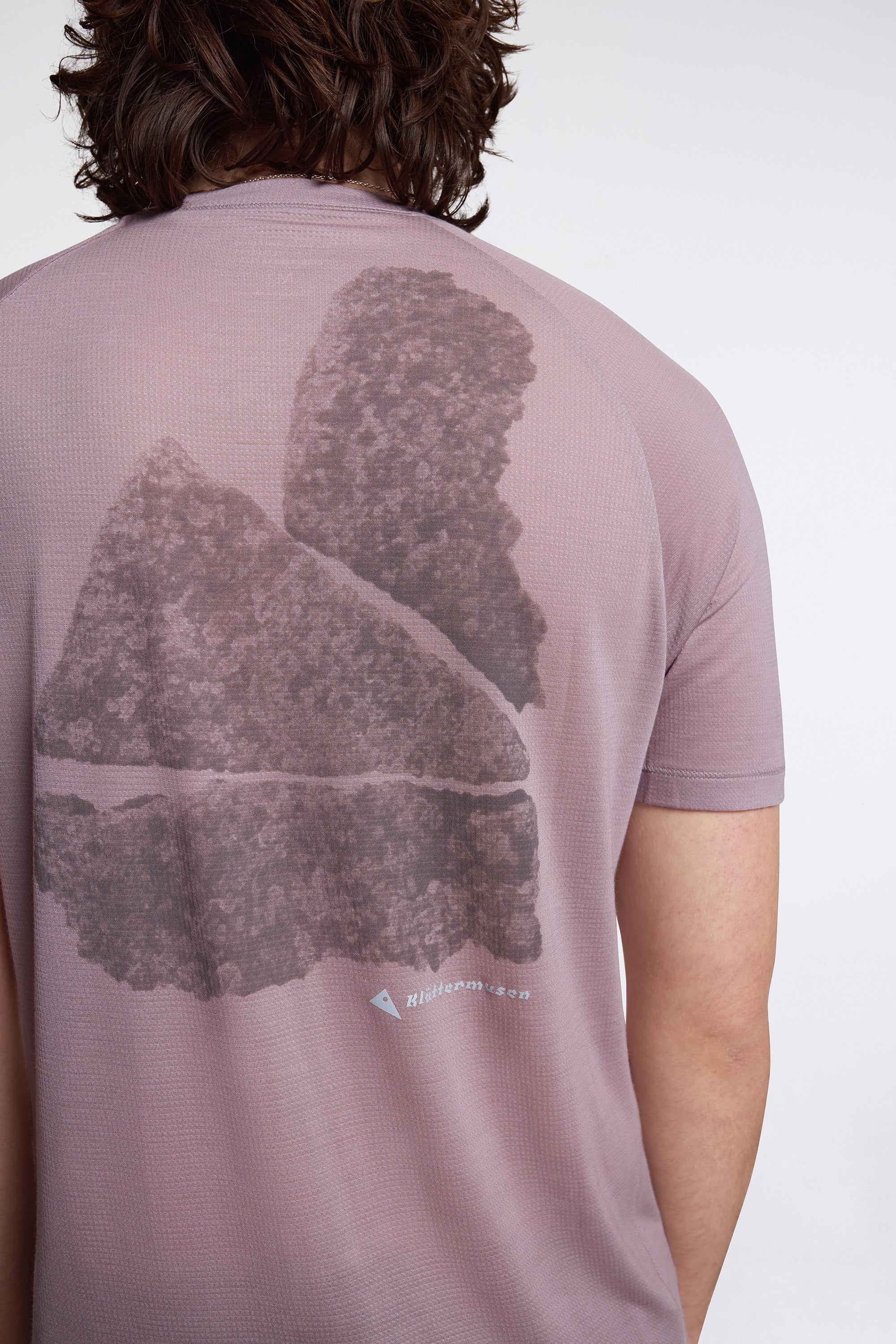 Groa Igneous Ss Tee M'S Purple Dove - Image 4
