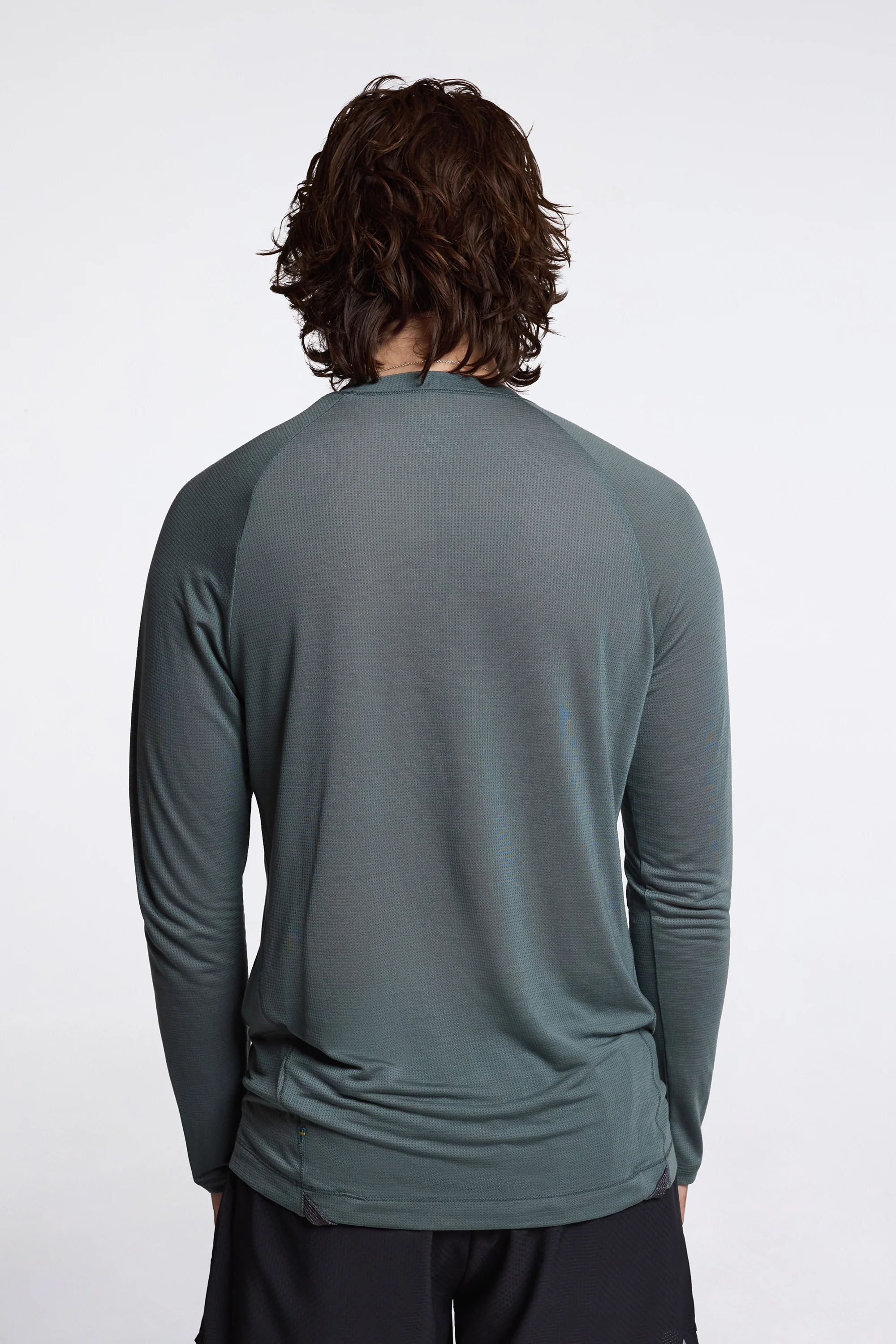Groa Ls Tee M'S Teal Grey - Image 3