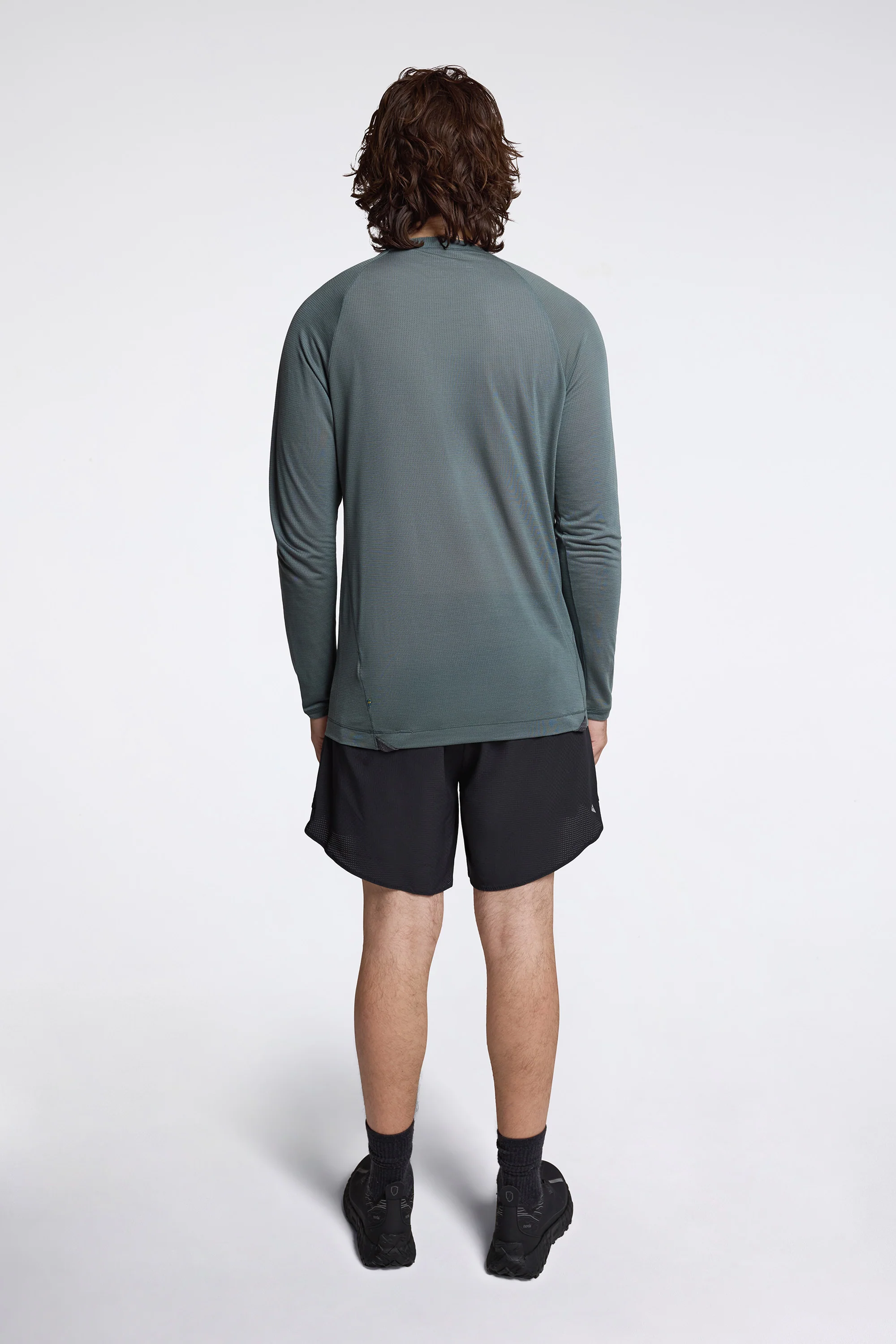 Groa Ls Tee M'S Teal Grey - Image 4