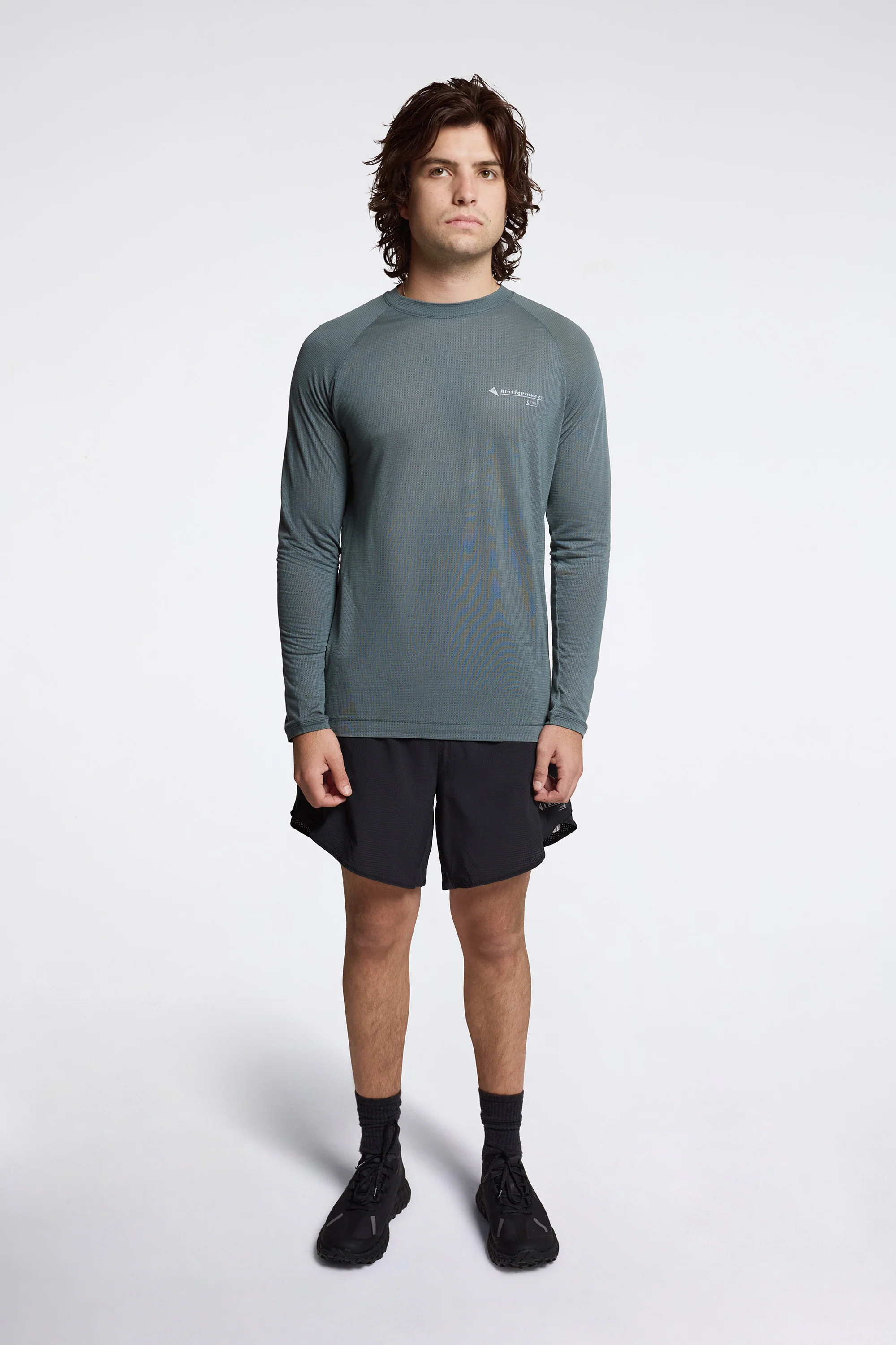 Groa Ls Tee M'S Teal Grey - Image 6