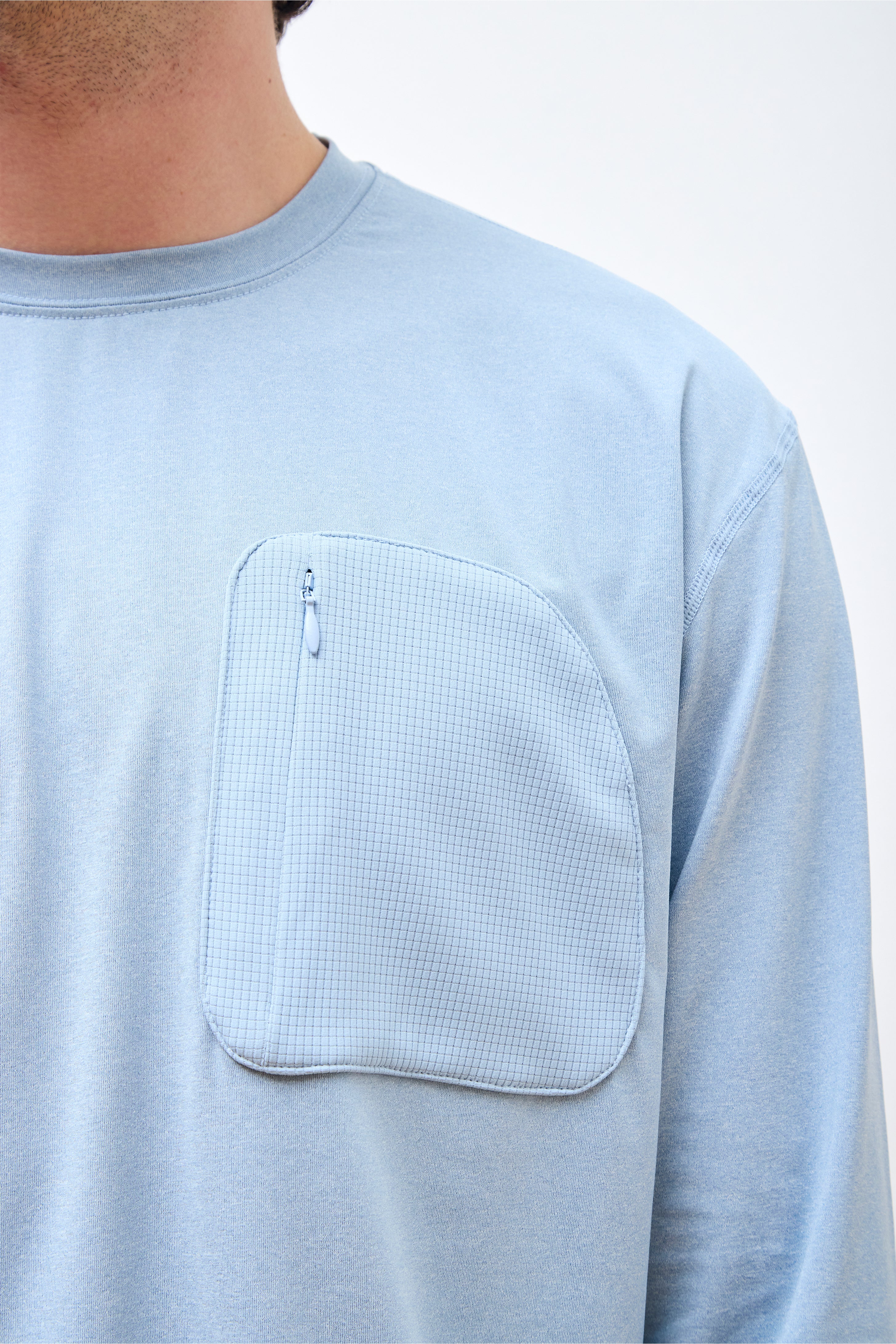 Long Sleeve Lt Blue - Image 2