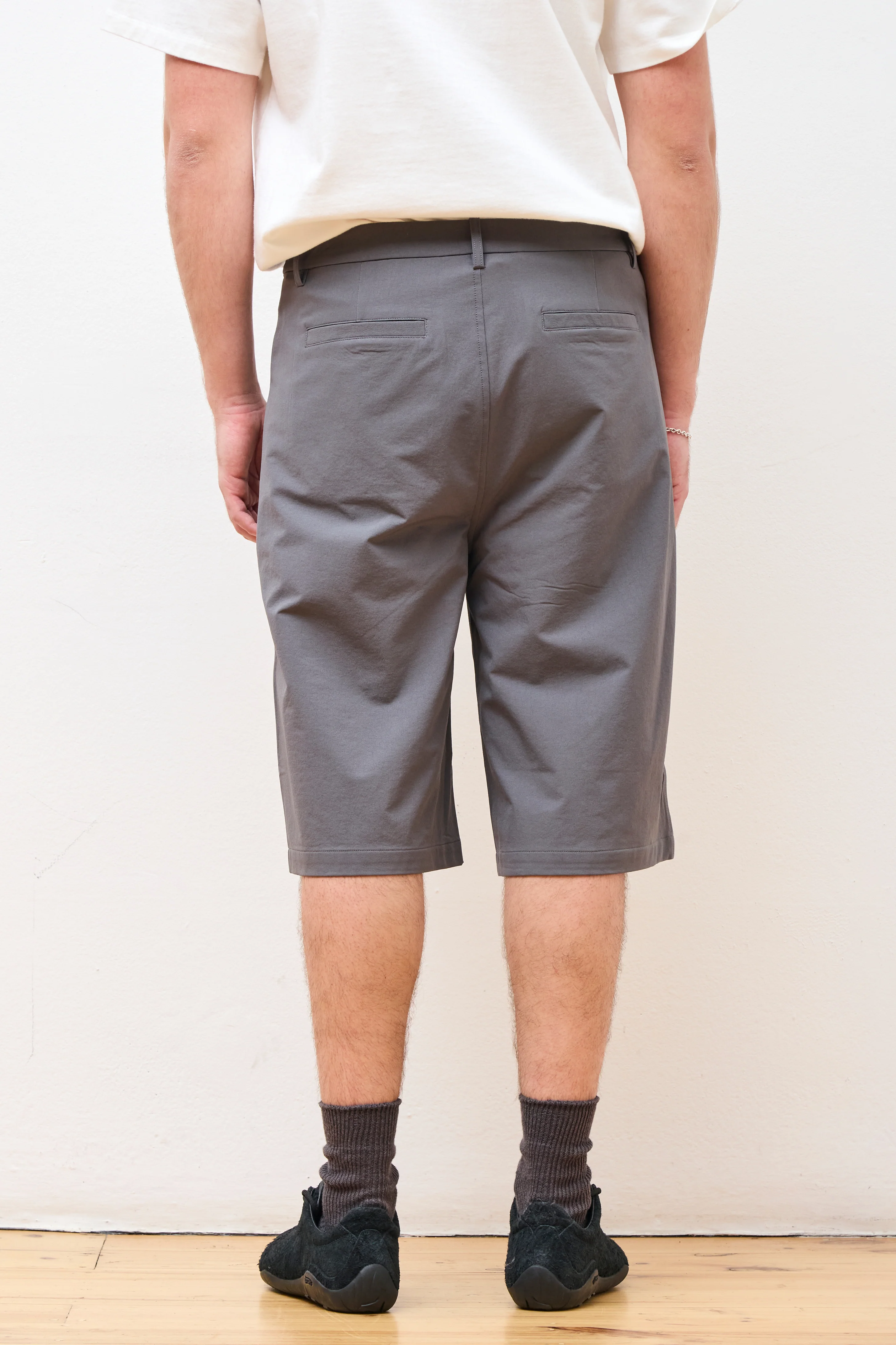Lt Soft Shell Shorts Dk Grey - Image 6