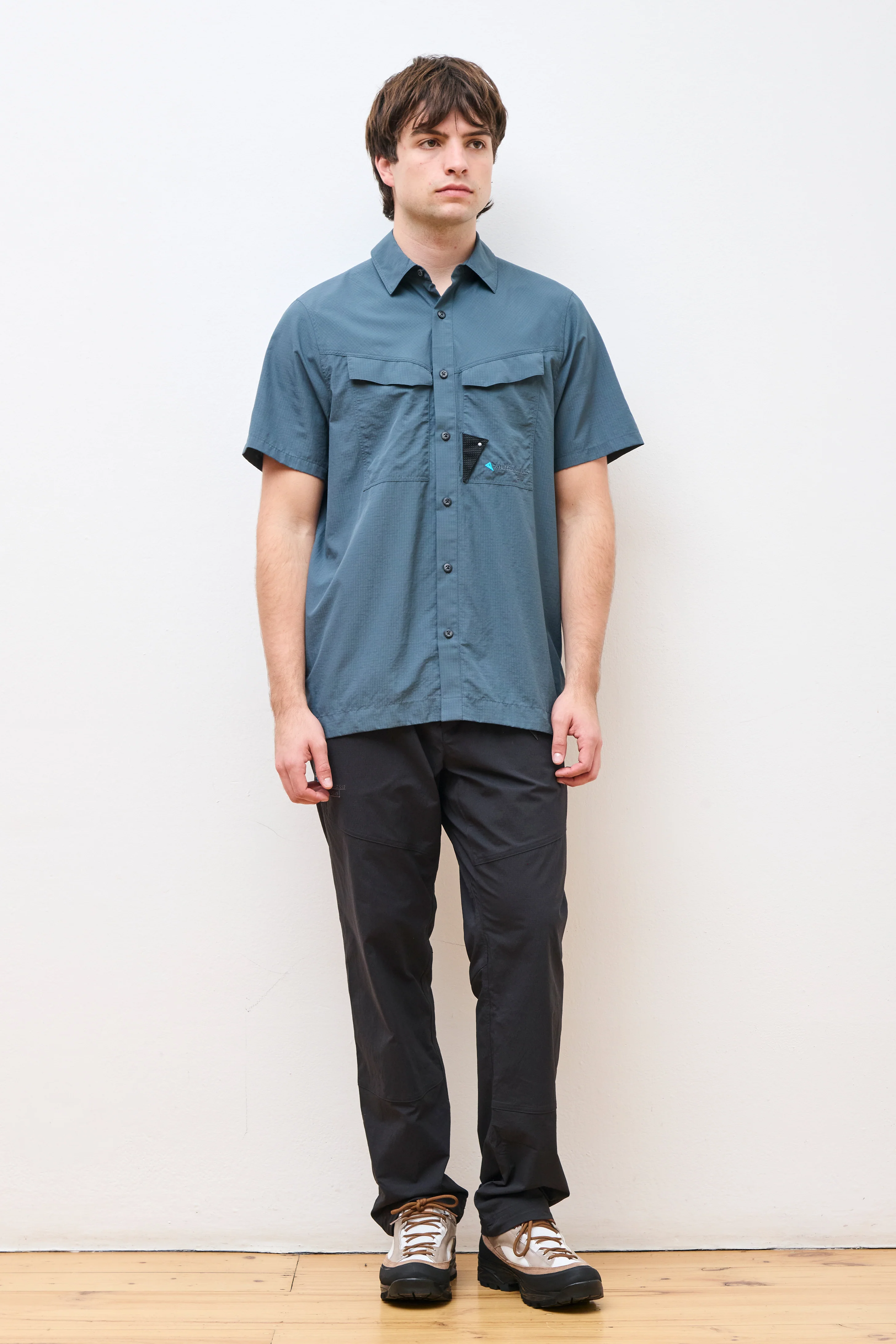 Syn SS Shirt M's Thistle Blue - Image 6