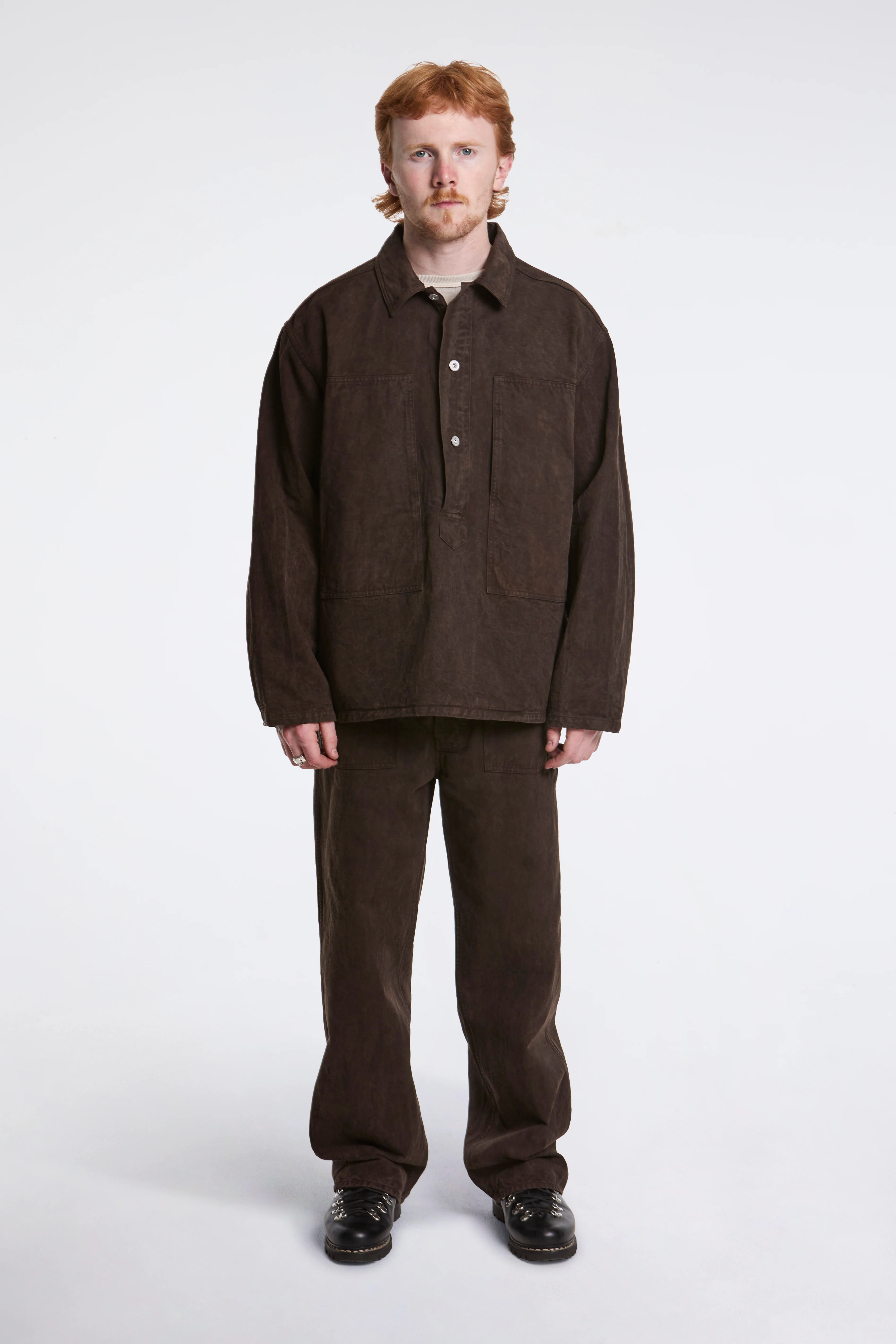Lot.326 Us Army M-35 Pullover Mud Dyed - Image 5