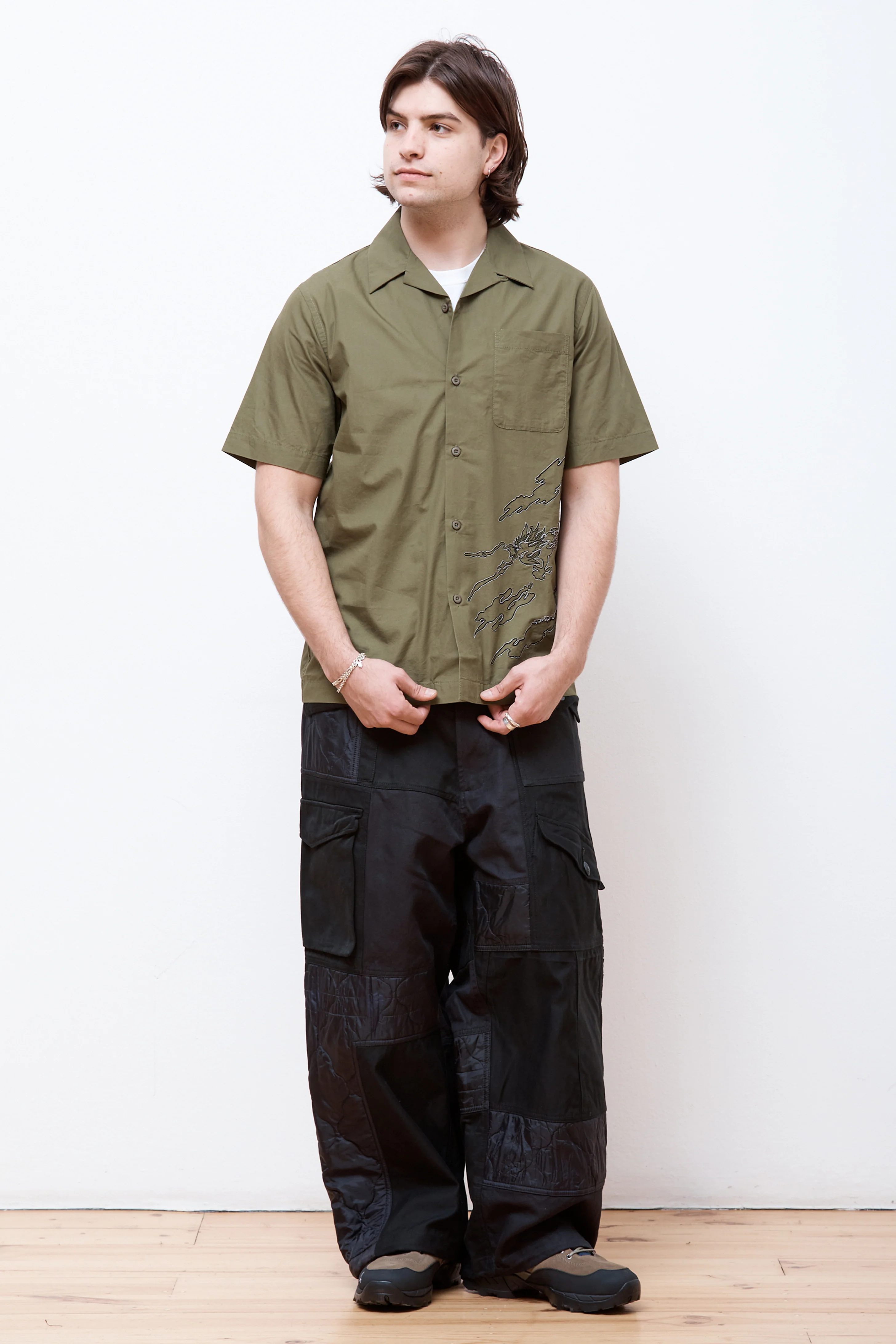 Bonsai Camo Shirt Olive - Image 7