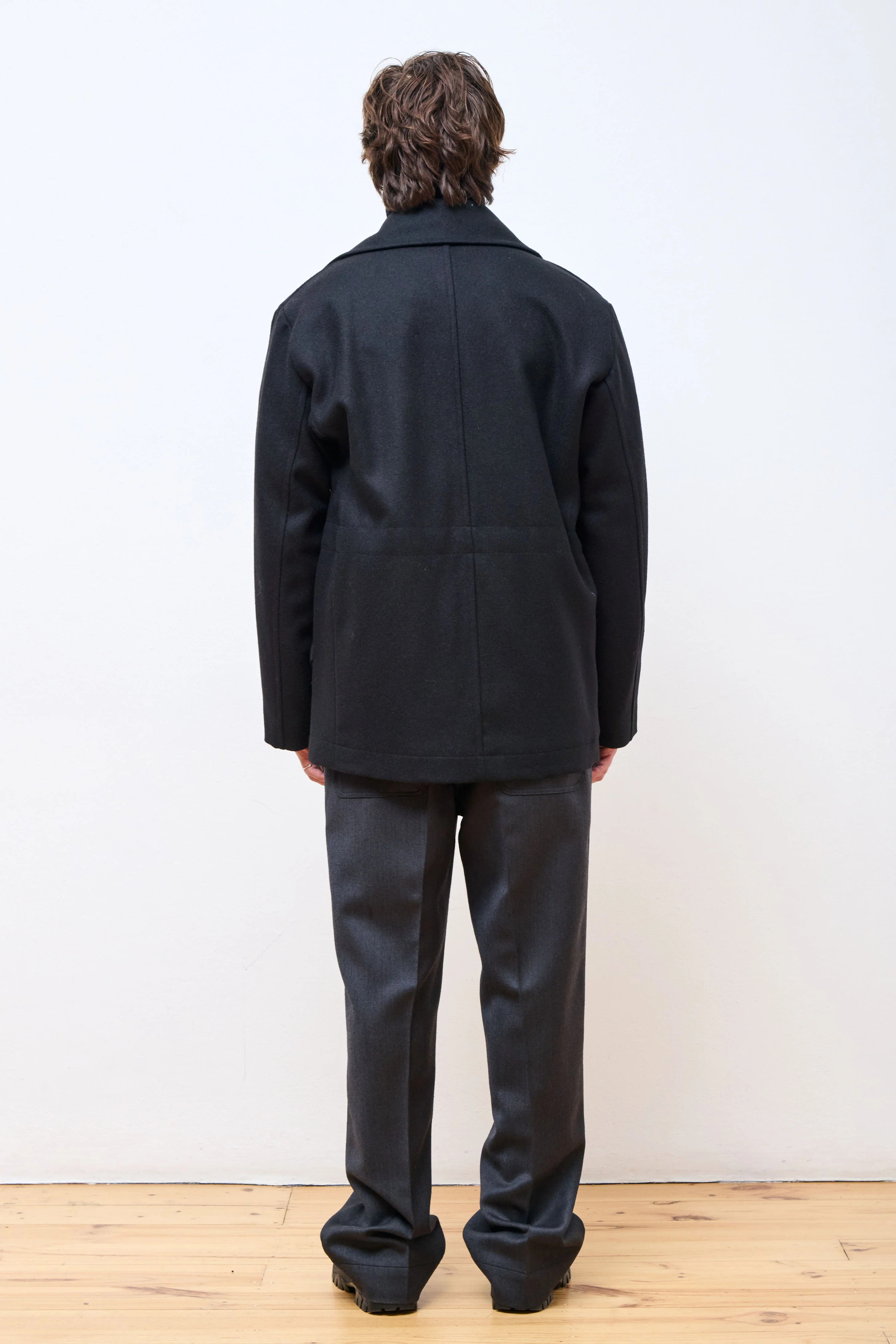 MHL Pea Coat Black - Image 3