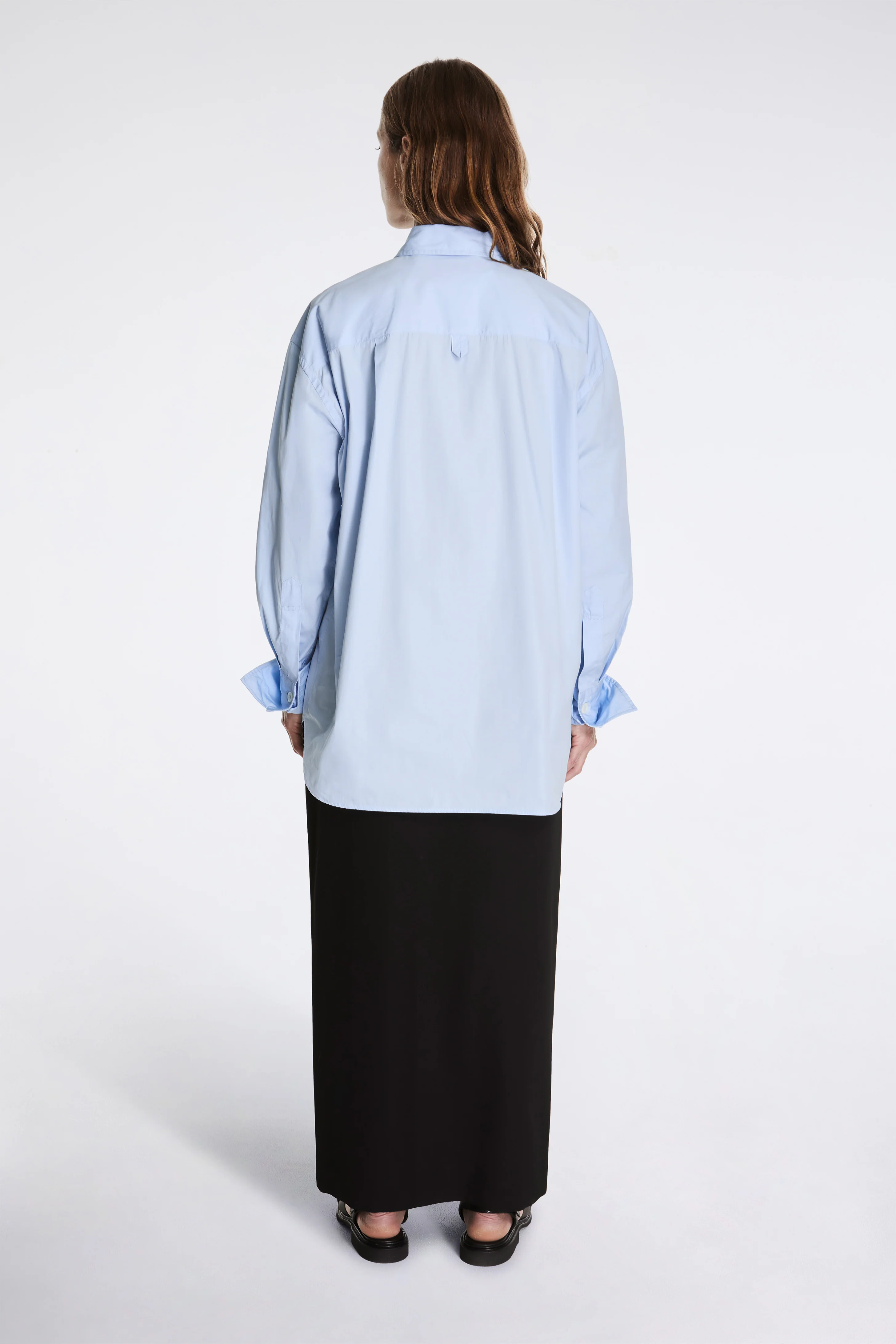 Midi Vent Skirt Black - Image 5