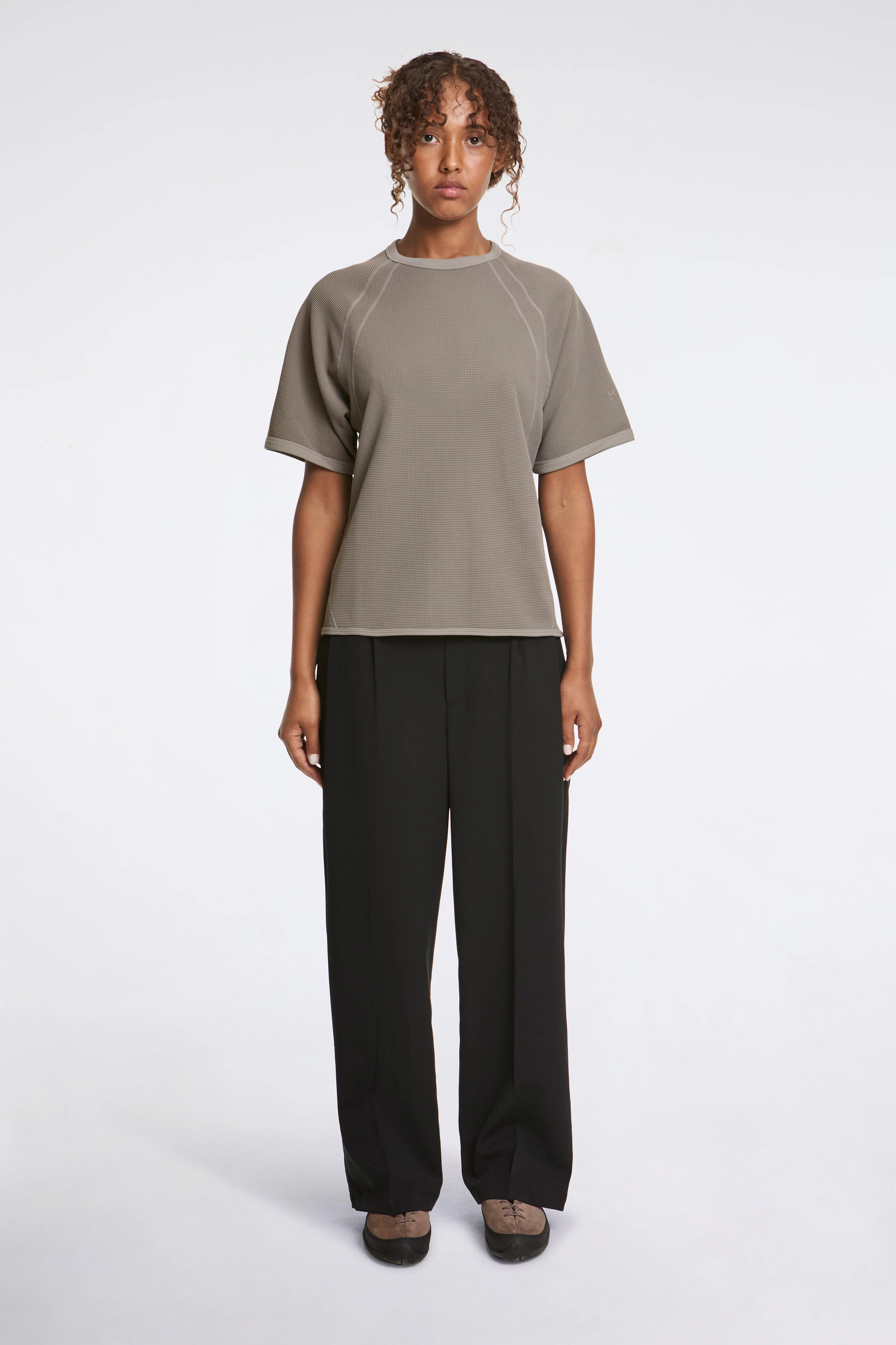 W's Mesh WF Actinoid T-Shirt Arid Beige