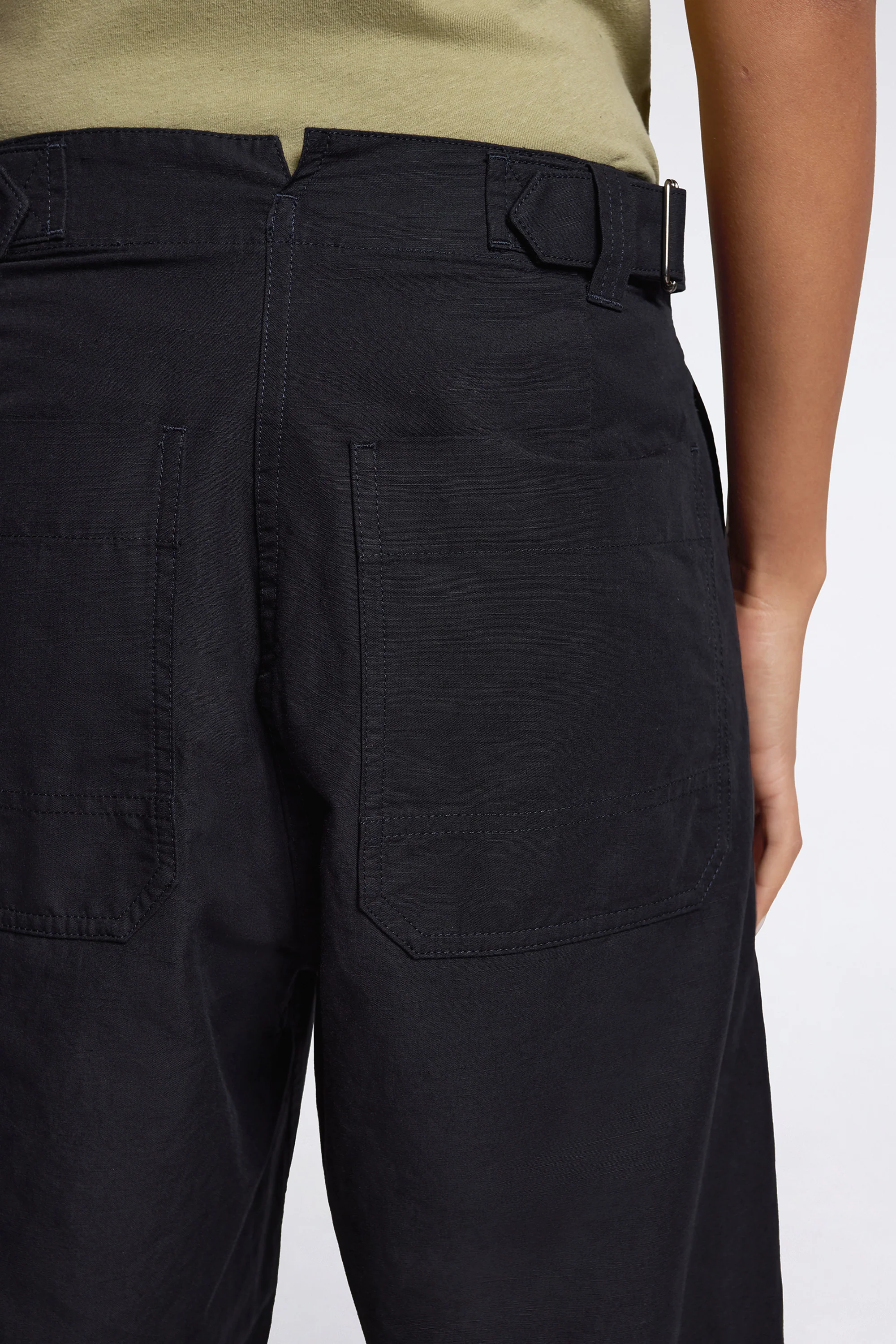 MHL Barrel Leg Trousers Black - Image 6