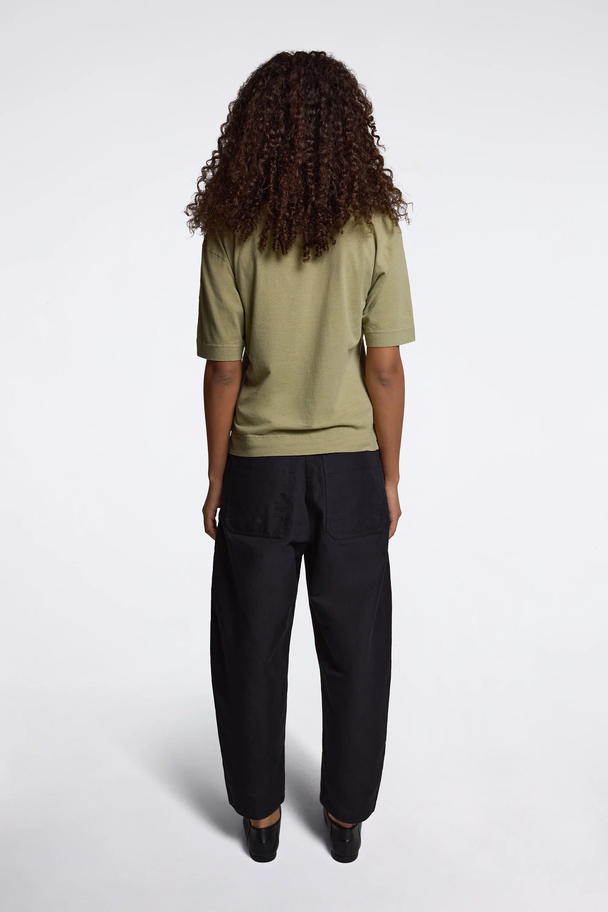 MHL Barrel Leg Trousers Black - Image 7