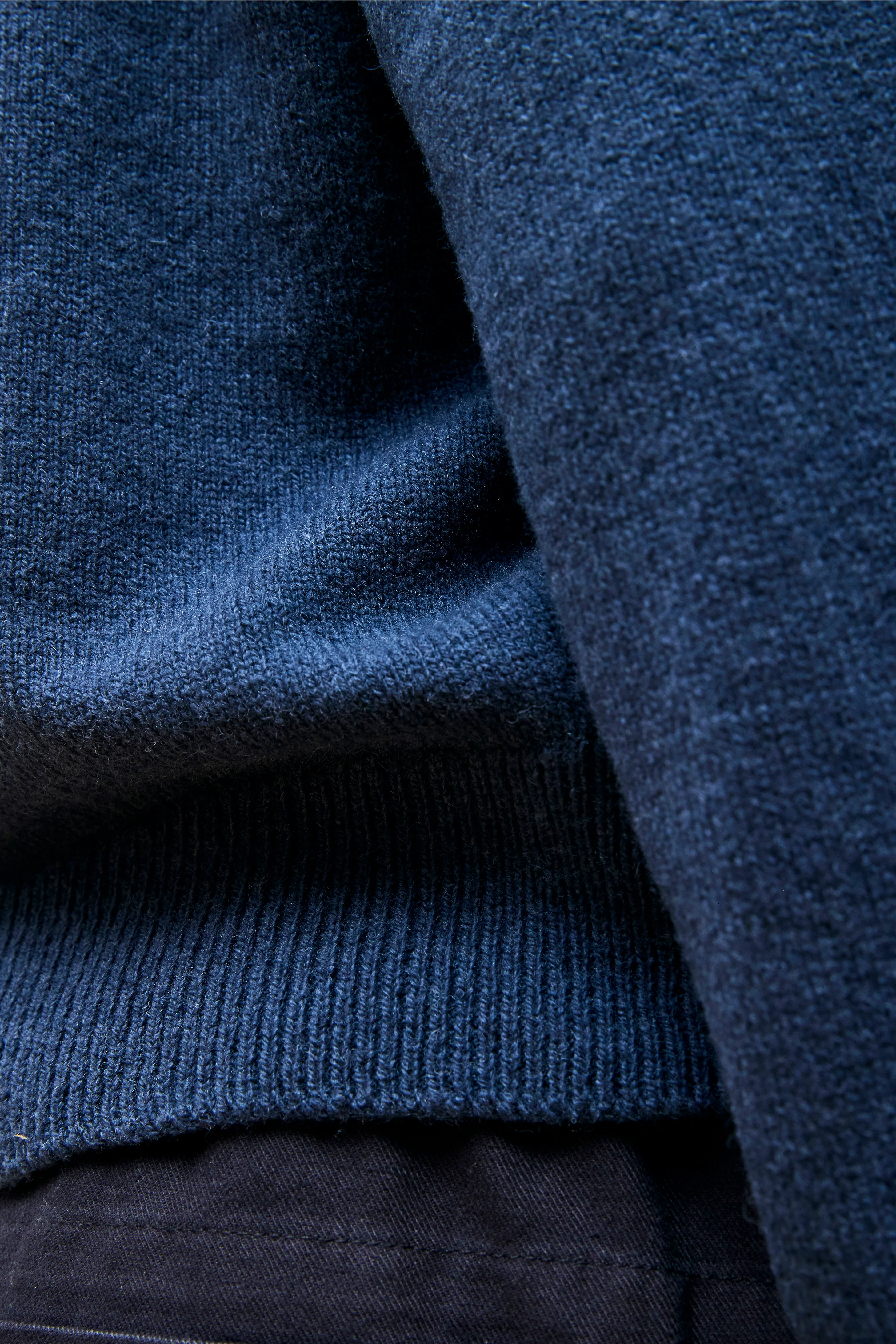 MHL Cropped Cardigan Dark Navy - Image 5