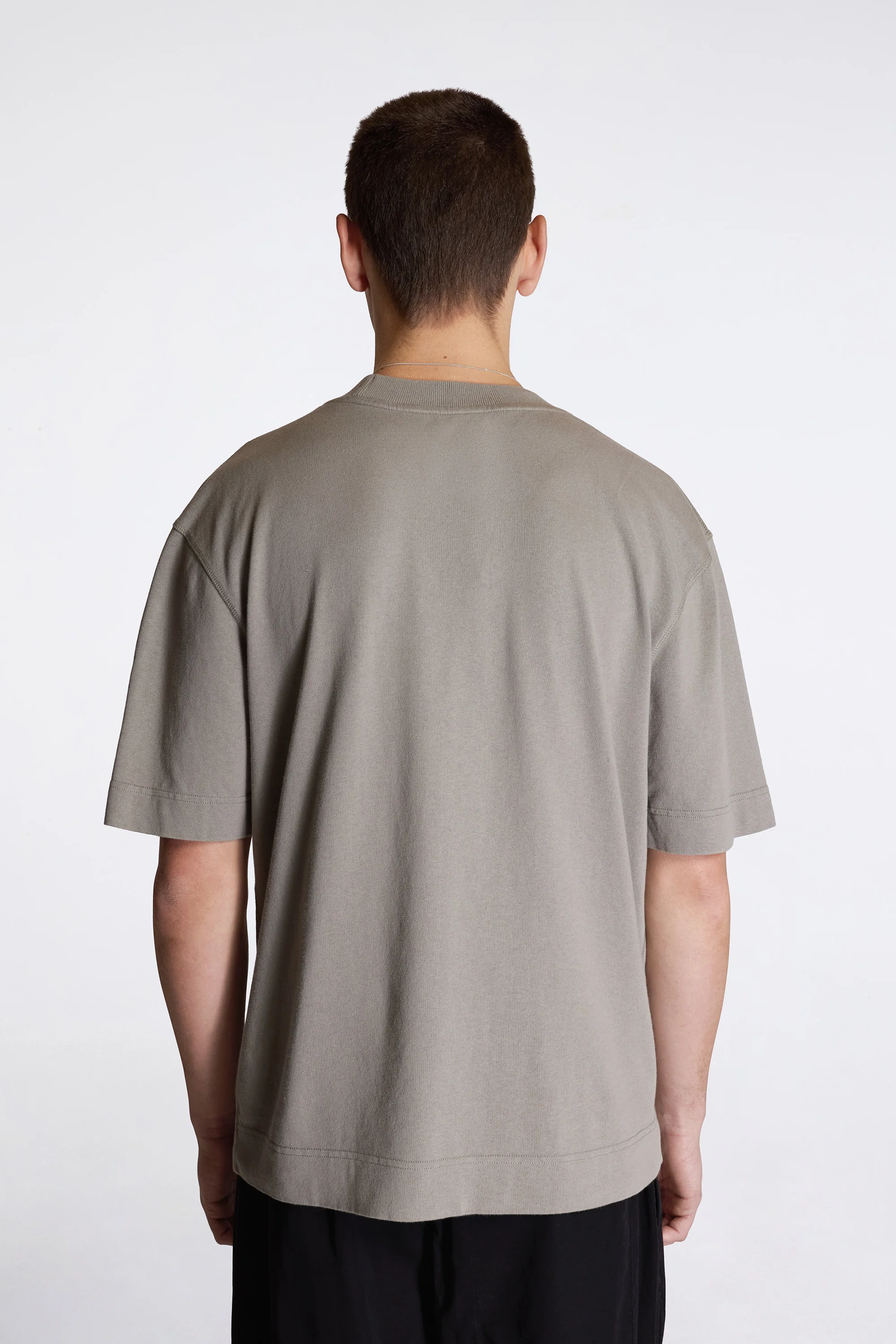 MHL Flatlock Crew Taupe - Image 2