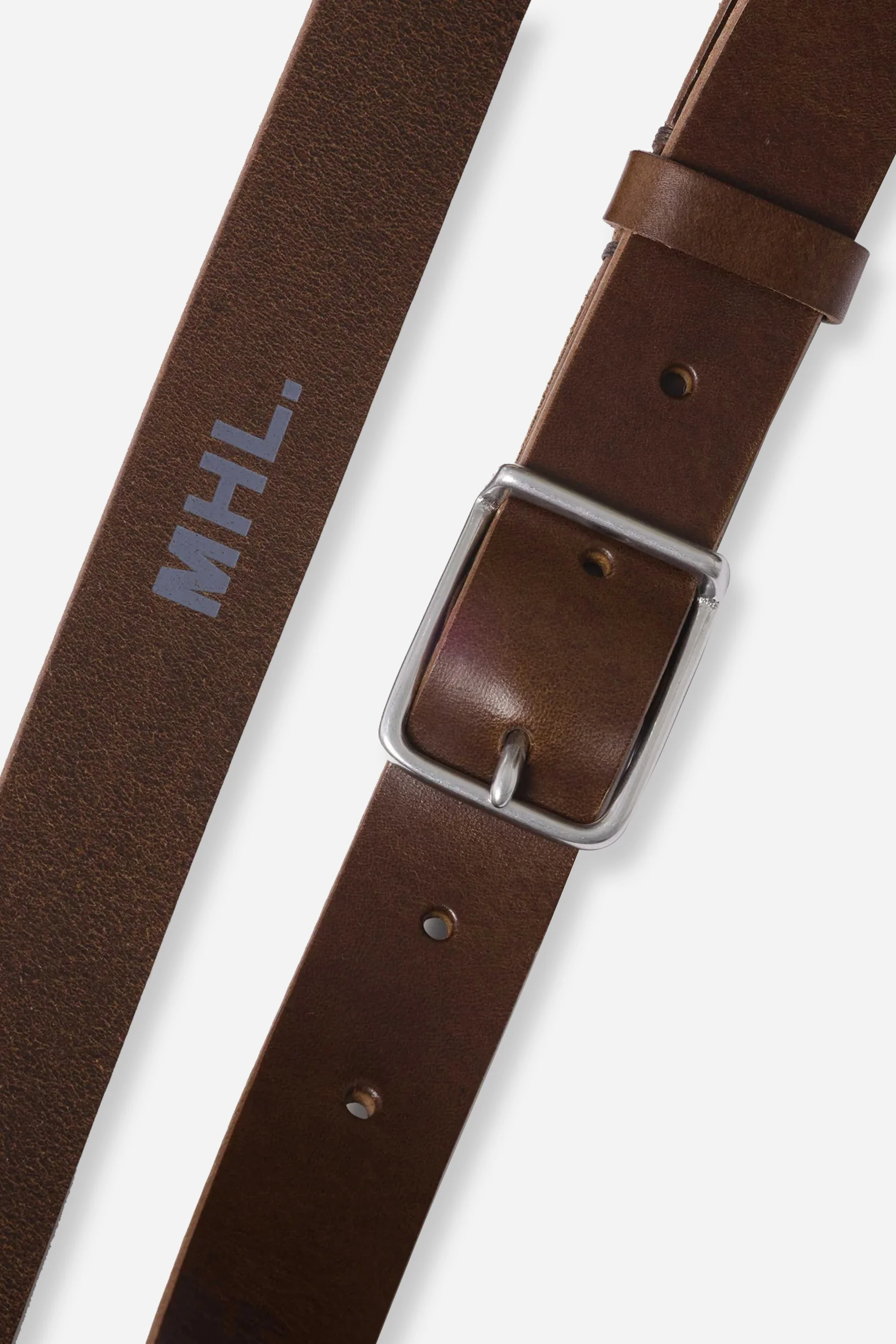 MHL Keeper Buckle Belt Dark Brown - Image 2