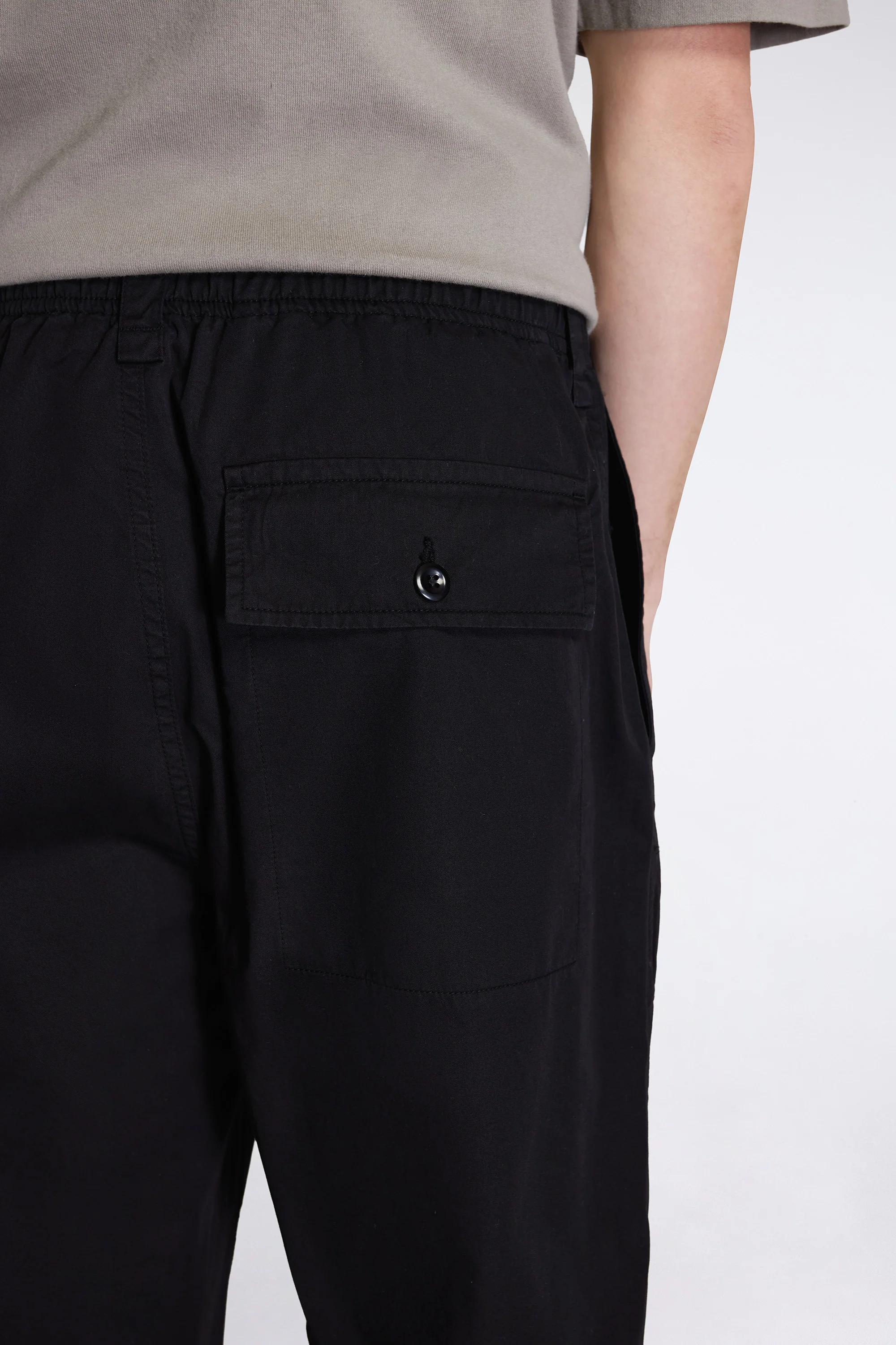 MHL Patch Pocket Utility Trousers Black - Image 3