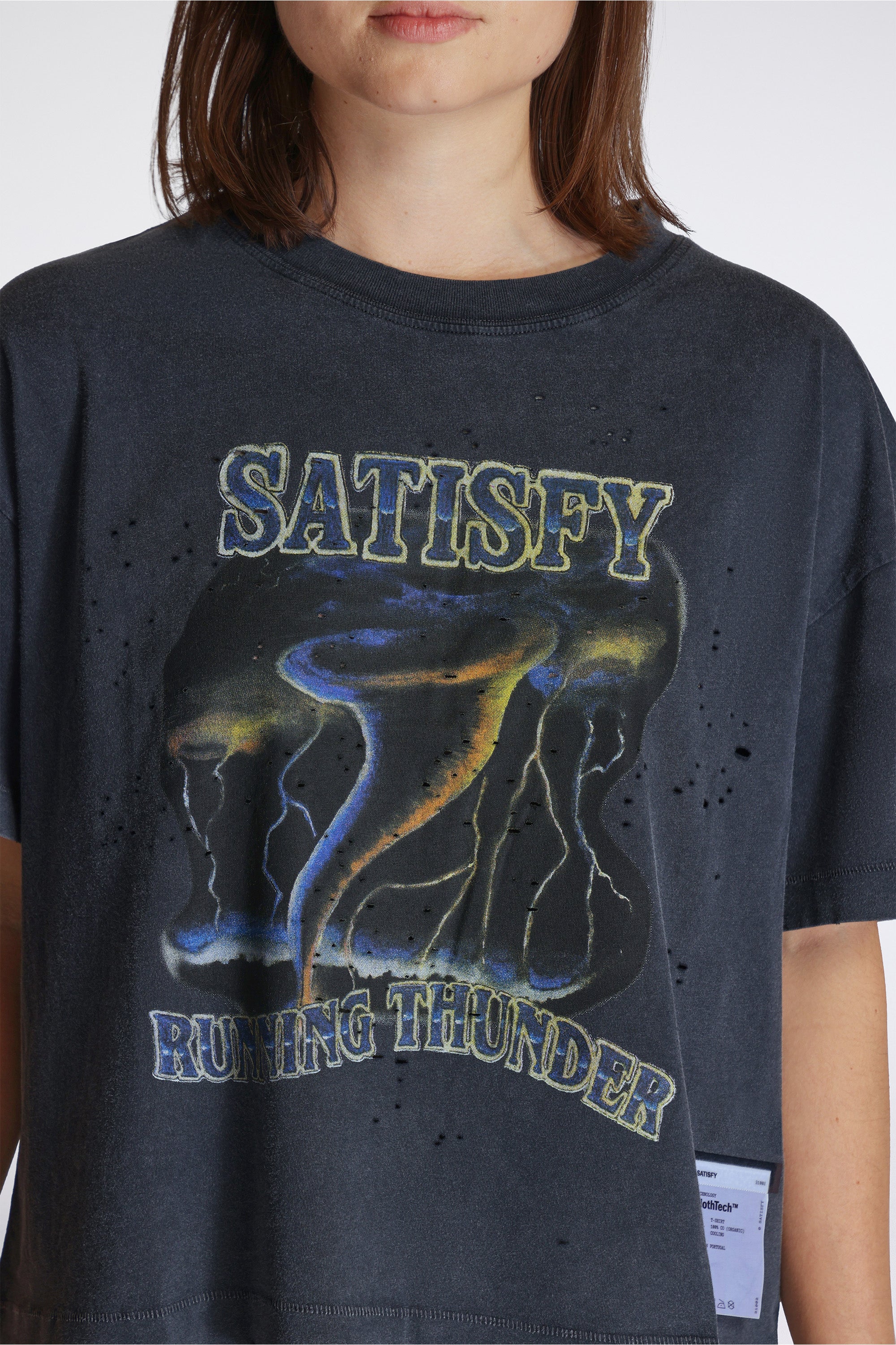 MothTech T-Shirt W Running Thunder - Image 3