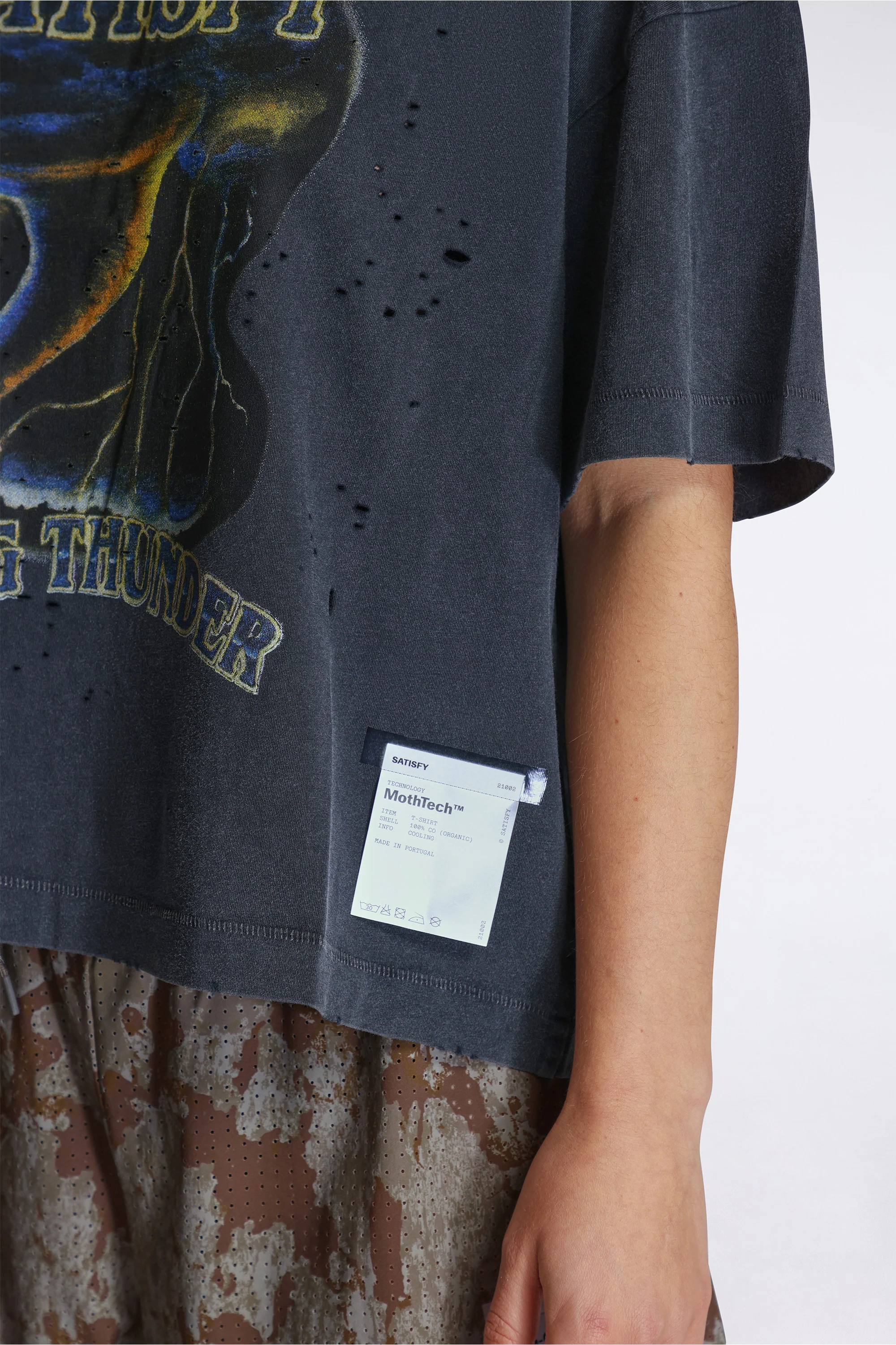 MothTech T-Shirt W Running Thunder - Image 5
