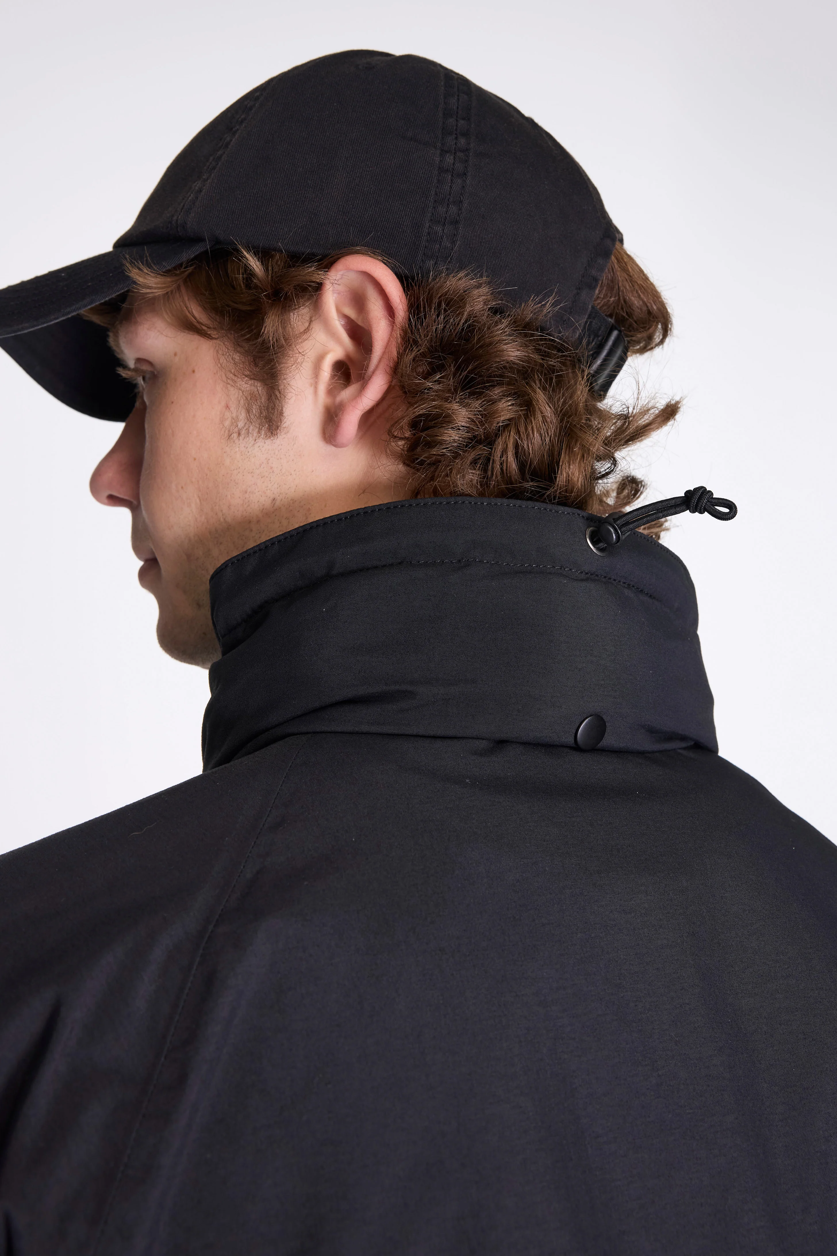 2L Nylon Gore-Tex Cruiser Coat Black - Image 6