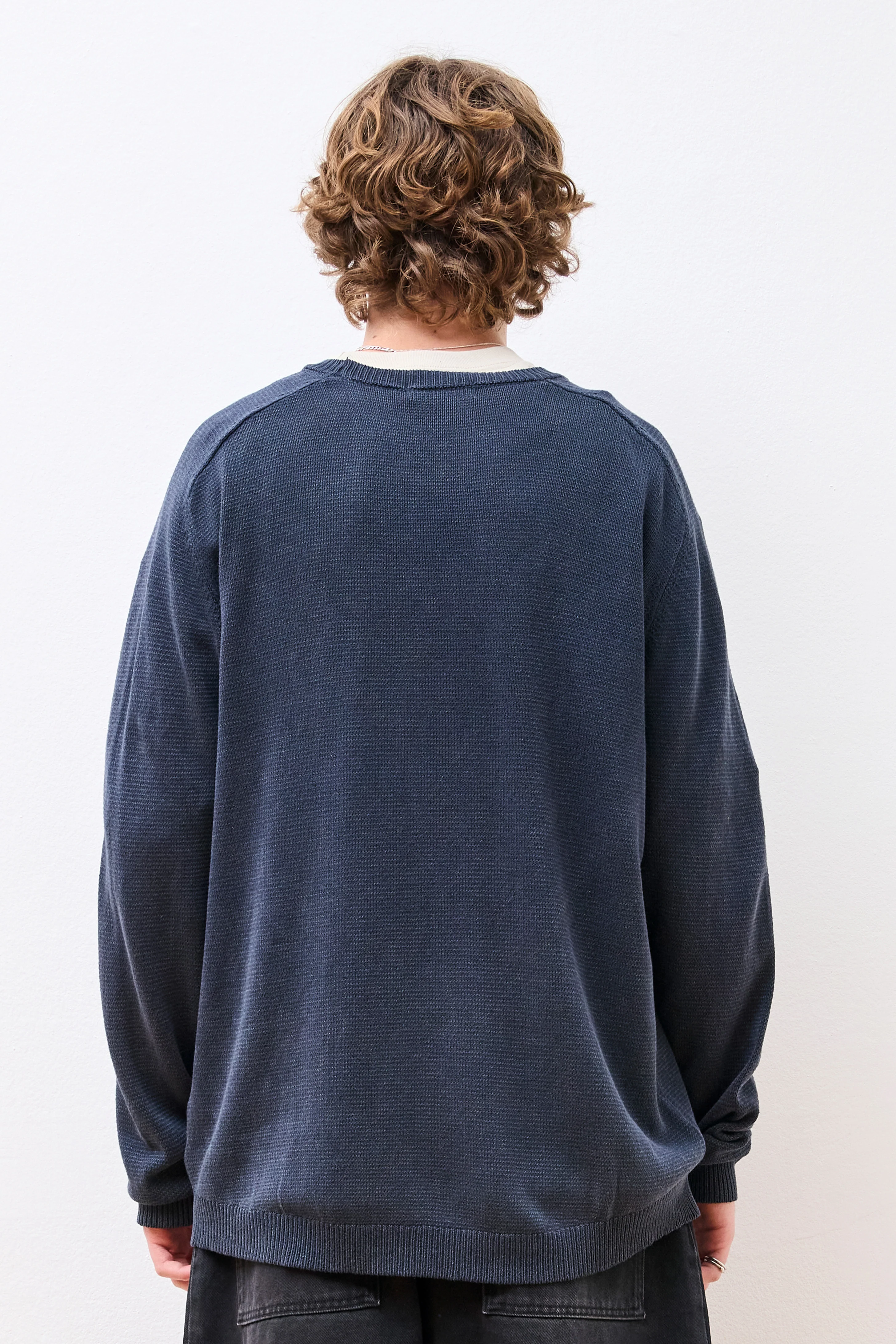 Dweller Sweater 
Cotton Yarn Dk. Navy - Image 7