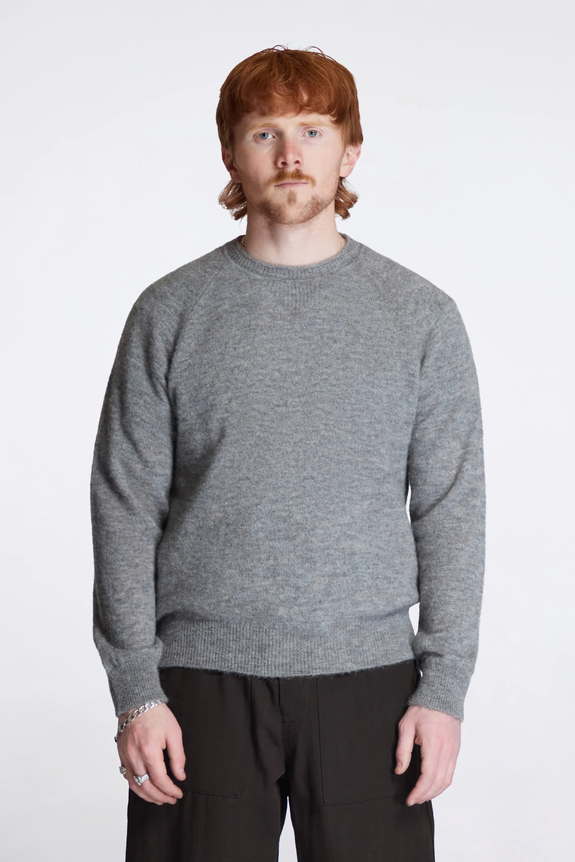Nordevik Baby Alpaca Sweater Walnut - Image 2