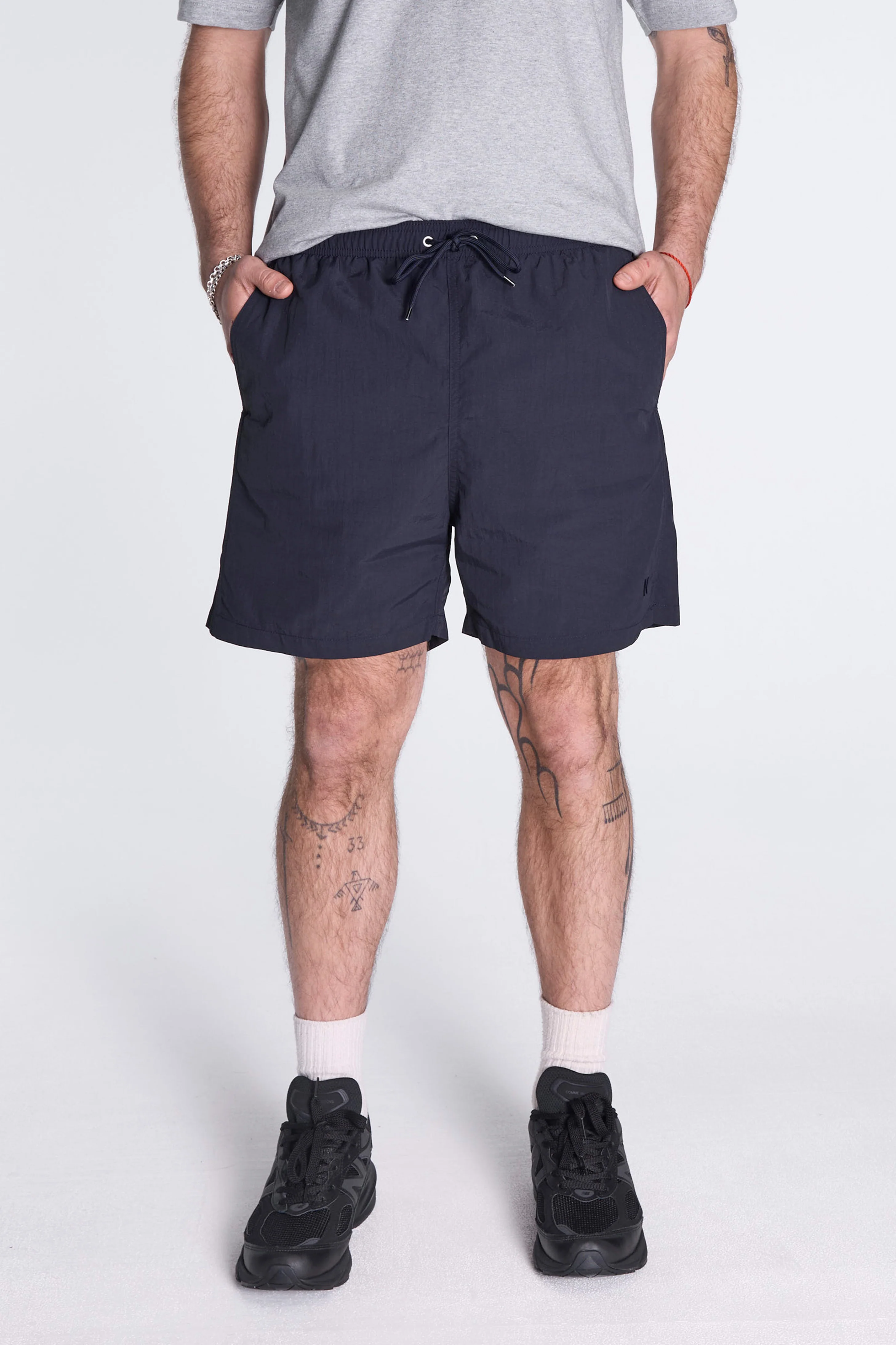 Hauge Recycled Nylon Swimmers Dark Navy - Image 2